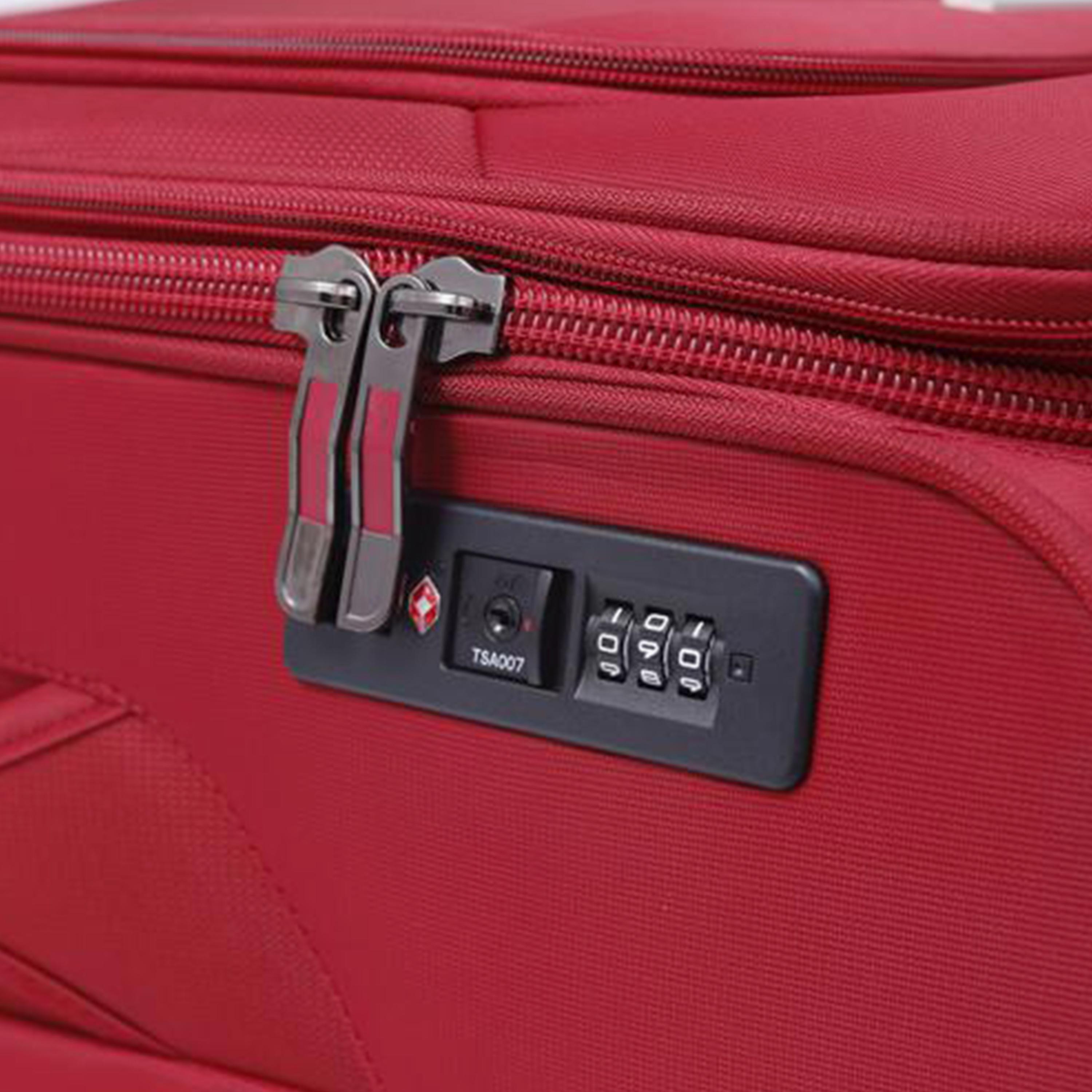 باراجون- طقم 3 شنط بوليستر بأربع عجلات دوارة وجوانب طرية مع قفل مركب-travel-luggagesandbags-luggage-image-13