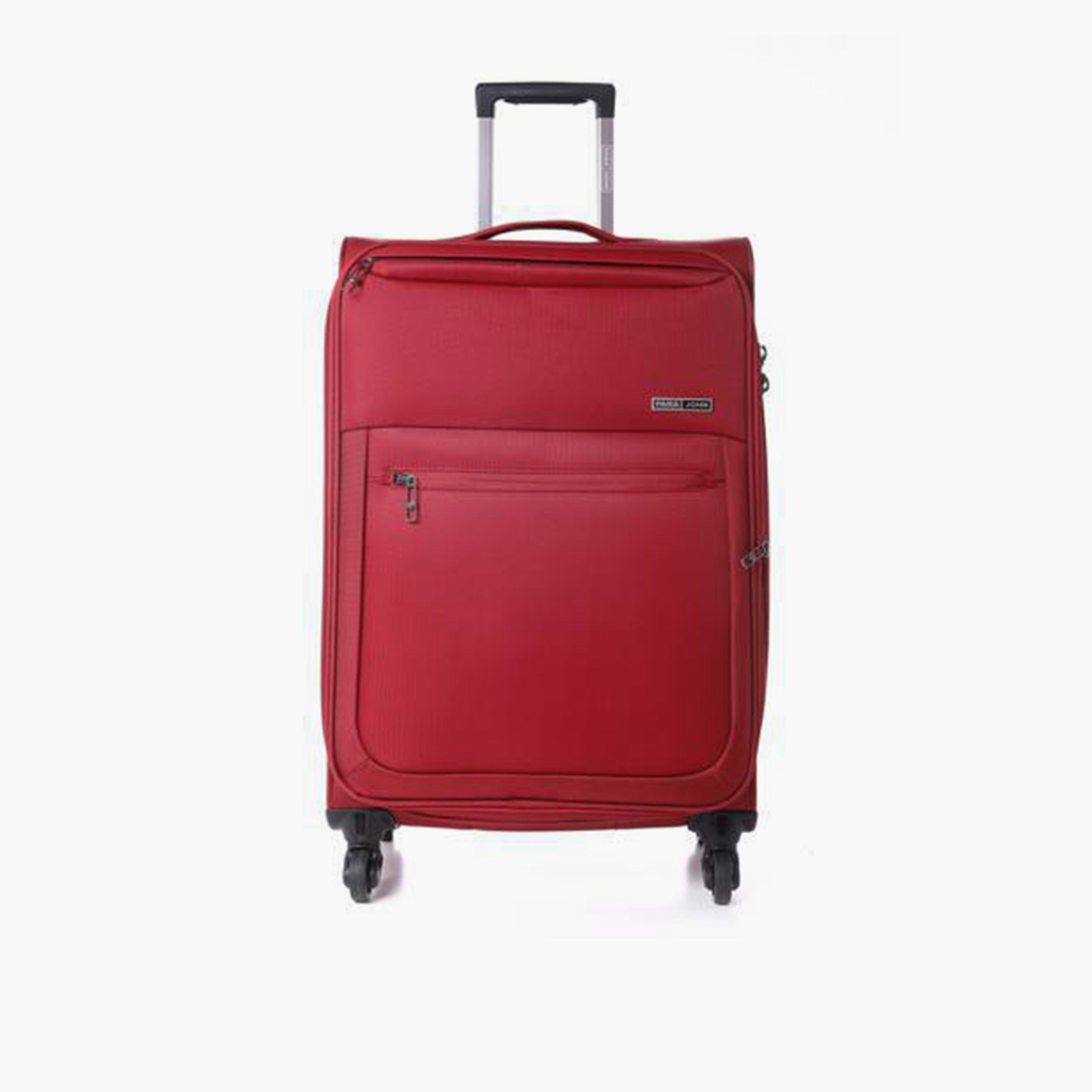 Para John Set of 3 Polyester Soft Sided 4-Wheeler Spinner Trolley Bag with Combination Lock-travel-luggagesandbags-luggage-image-9