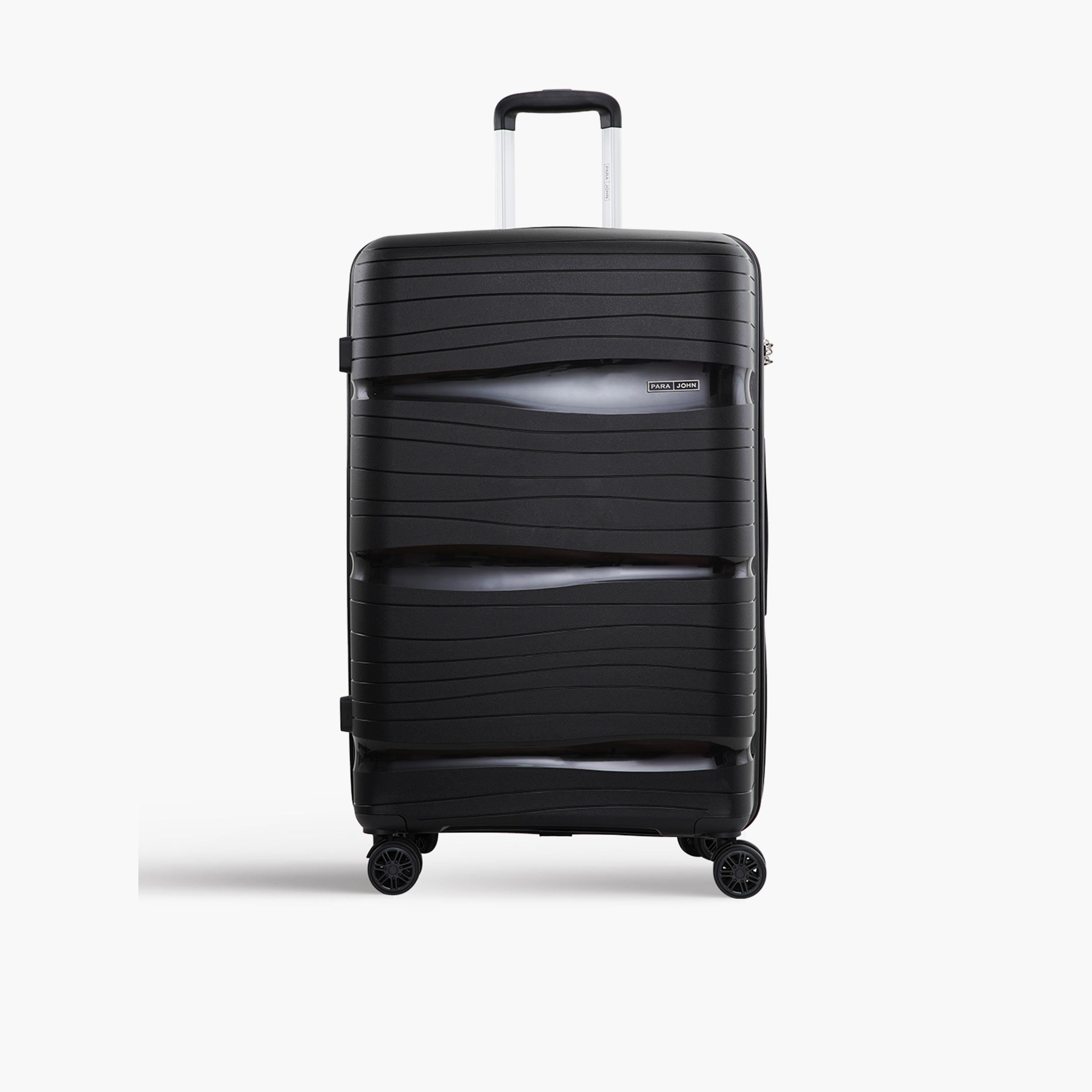 باراجون- طقم 3 شنط بولي بروبيلين بأربع عجلات دوارة وجوانب صلبة مع قفل مركب-travel-luggagesandbags-luggage-image-2