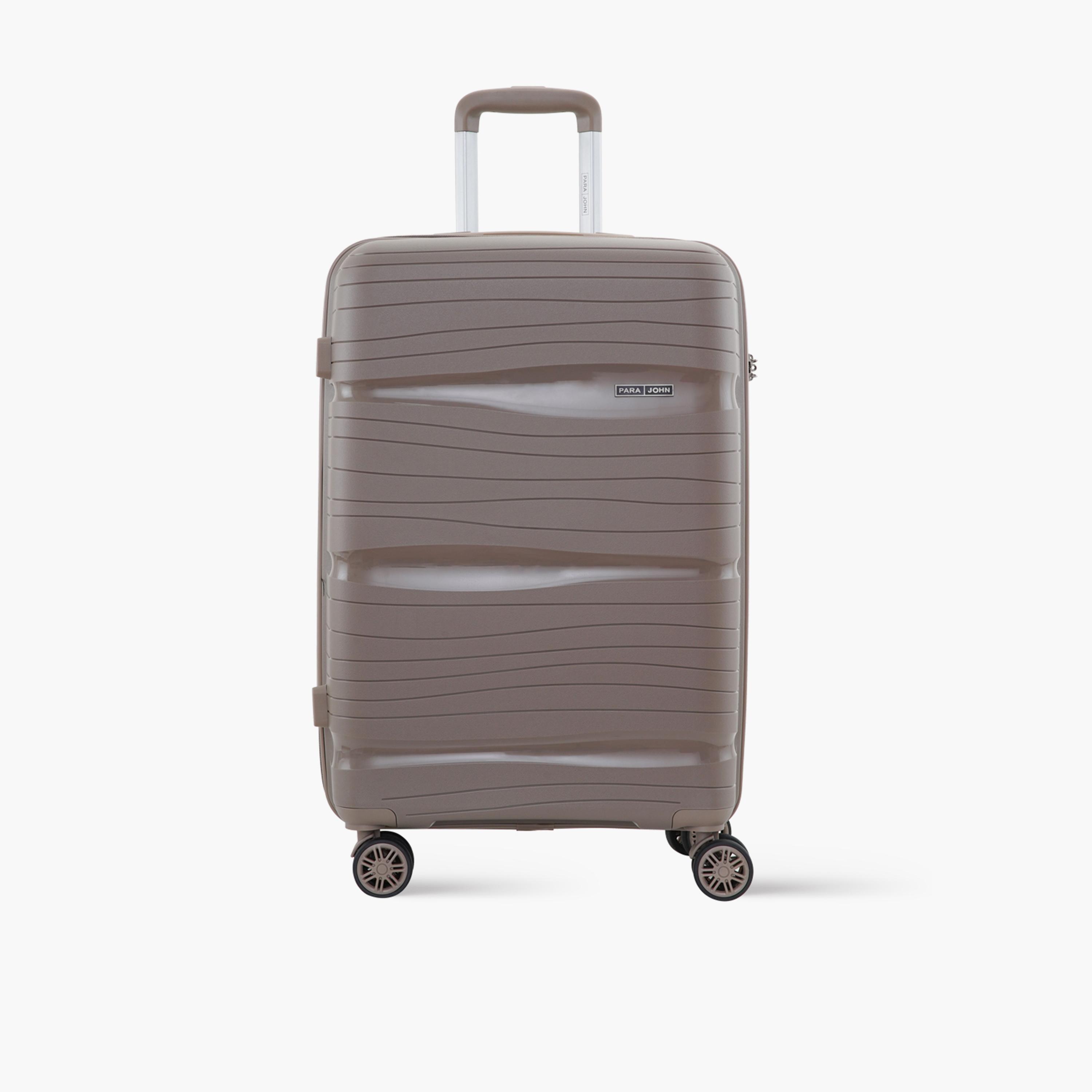 باراجون- طقم 3 شنط بولي بروبيلين بأربع عجلات دوارة وجوانب صلبة مع قفل مركب-travel-luggagesandbags-luggage-image-7
