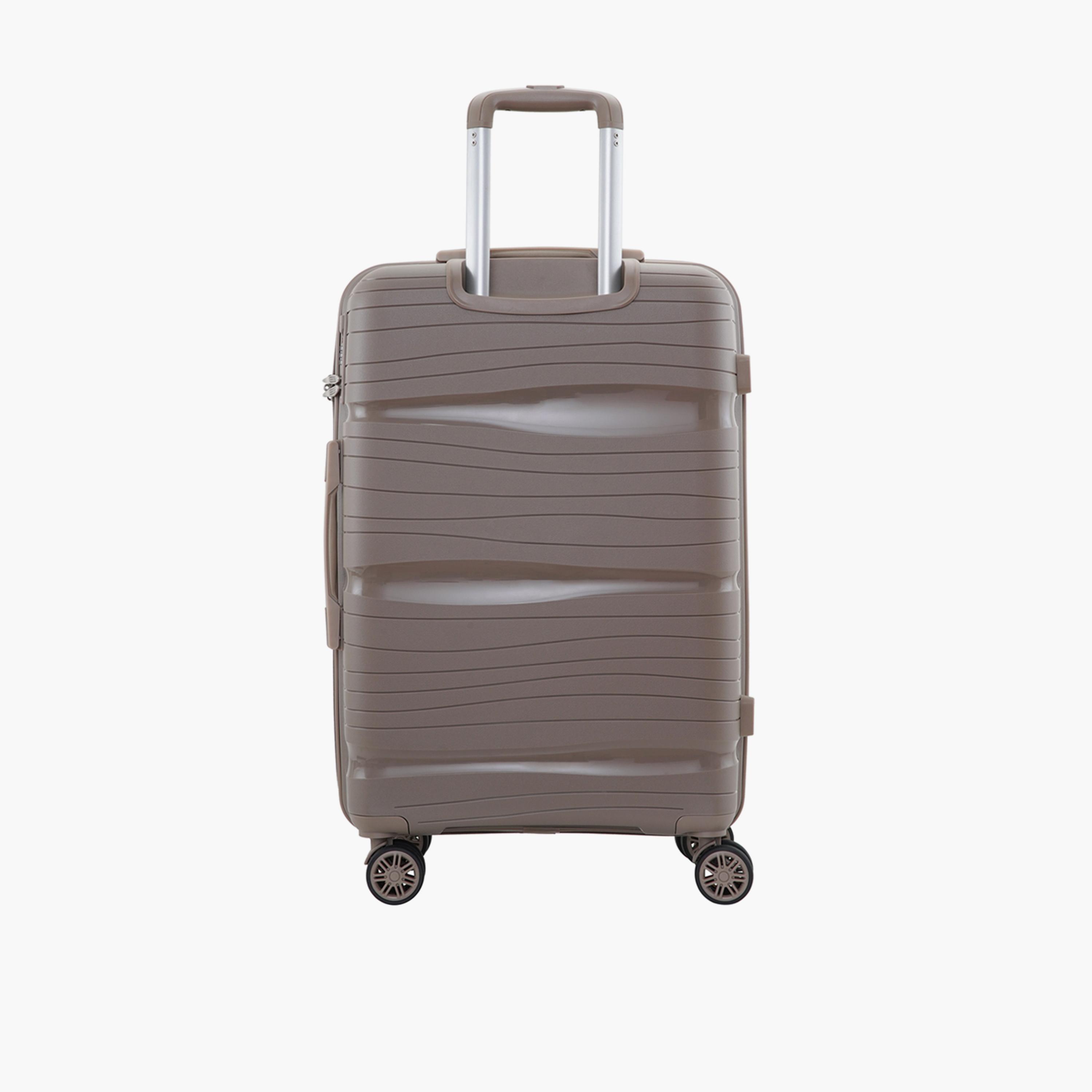 باراجون- طقم 3 شنط بولي بروبيلين بأربع عجلات دوارة وجوانب صلبة مع قفل مركب-travel-luggagesandbags-luggage-image-8