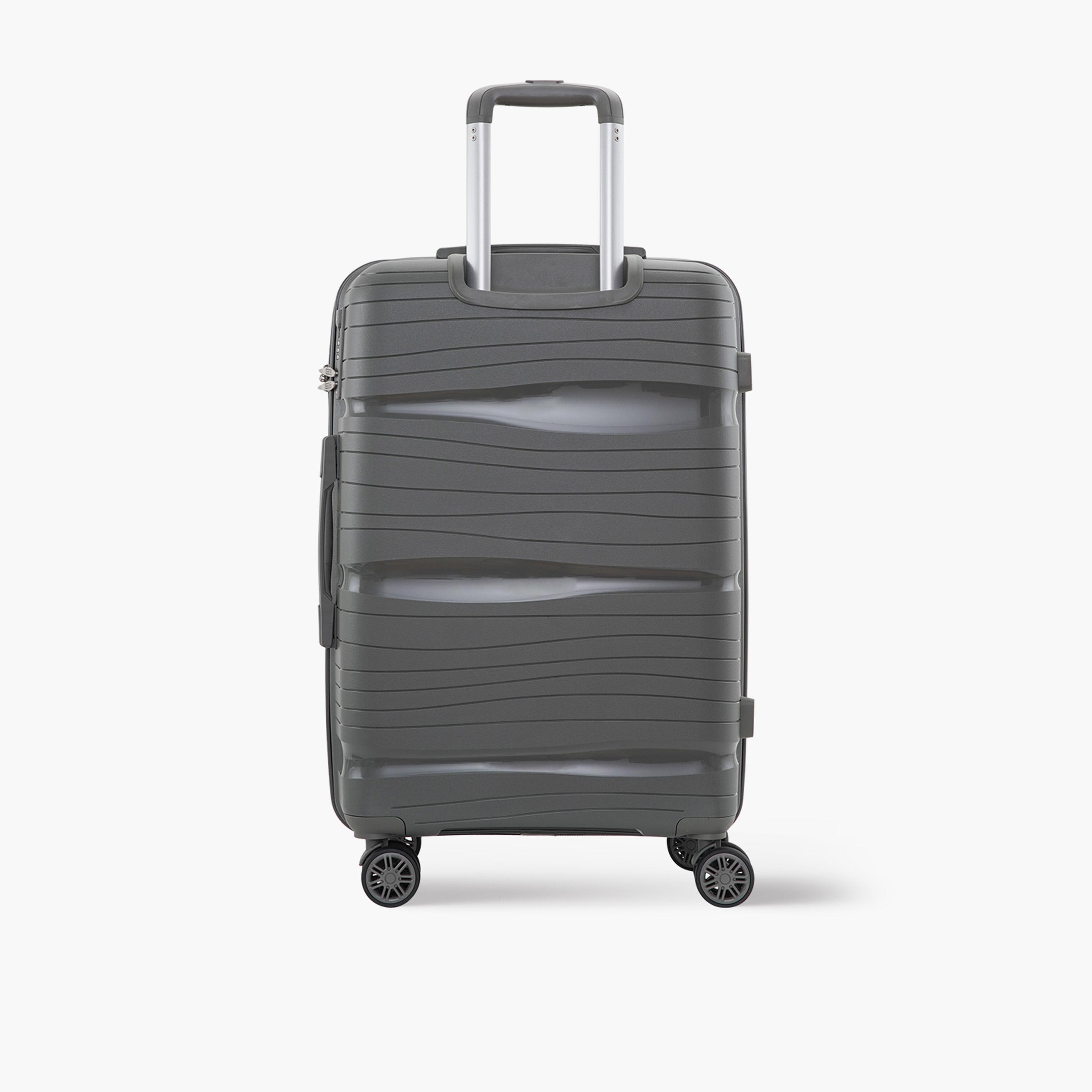 باراجون- طقم 3 شنط بولي بروبيلين بأربع عجلات دوارة وجوانب صلبة مع قفل مركب-travel-luggagesandbags-luggage-image-18