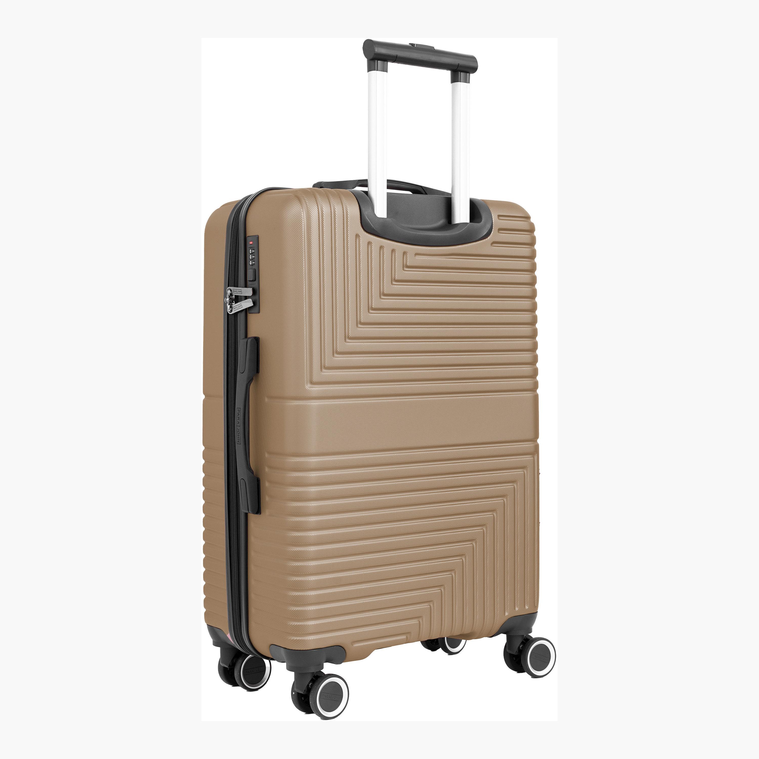 Para John Set of 3 ABS Hard Sided 4-Wheeler Spinner Trolley Bag with Combination Lock-travel-luggagesandbags-luggage-image-6