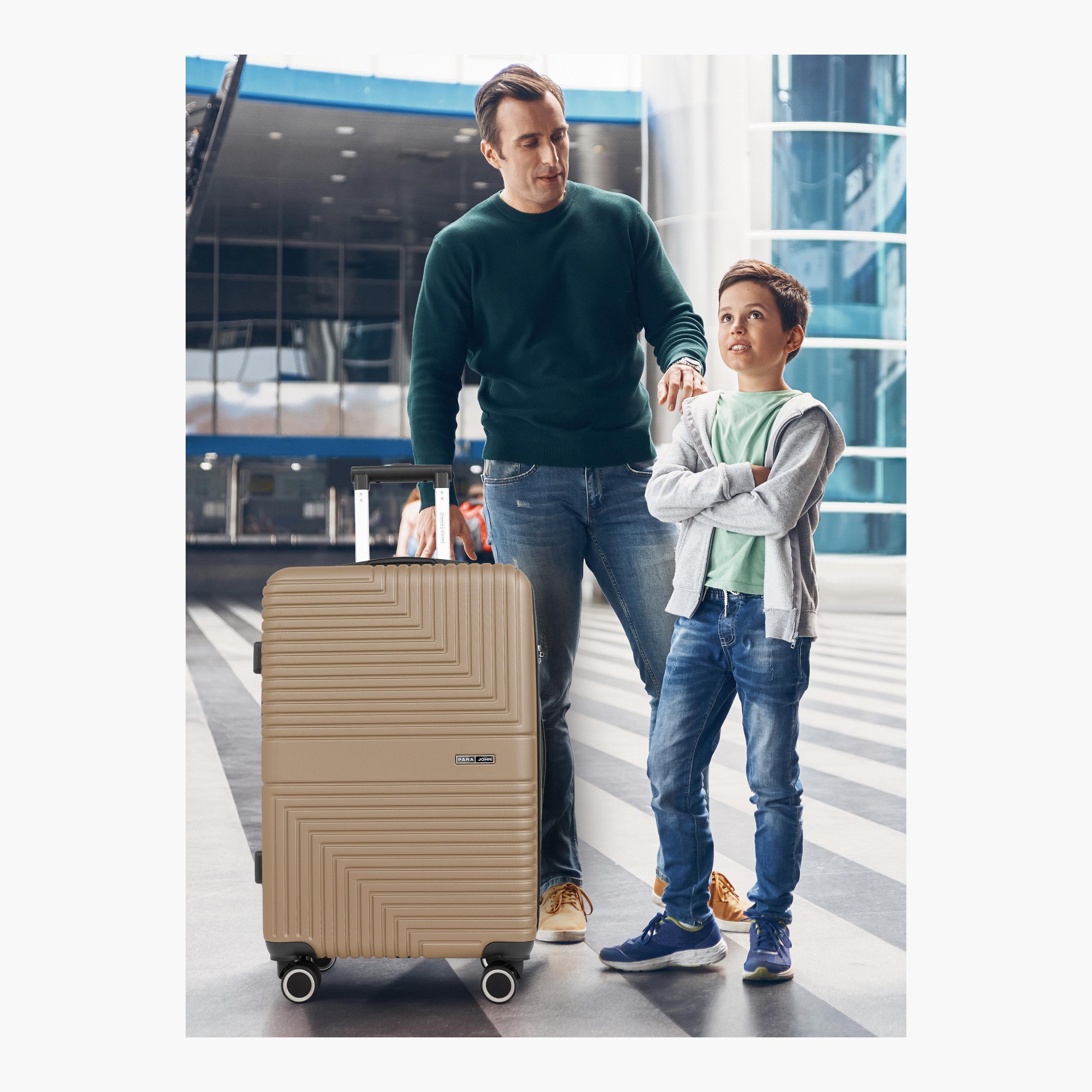 Para John Set of 3 ABS Hard Sided 4-Wheeler Spinner Trolley Bag with Combination Lock-travel-luggagesandbags-luggage-image-7
