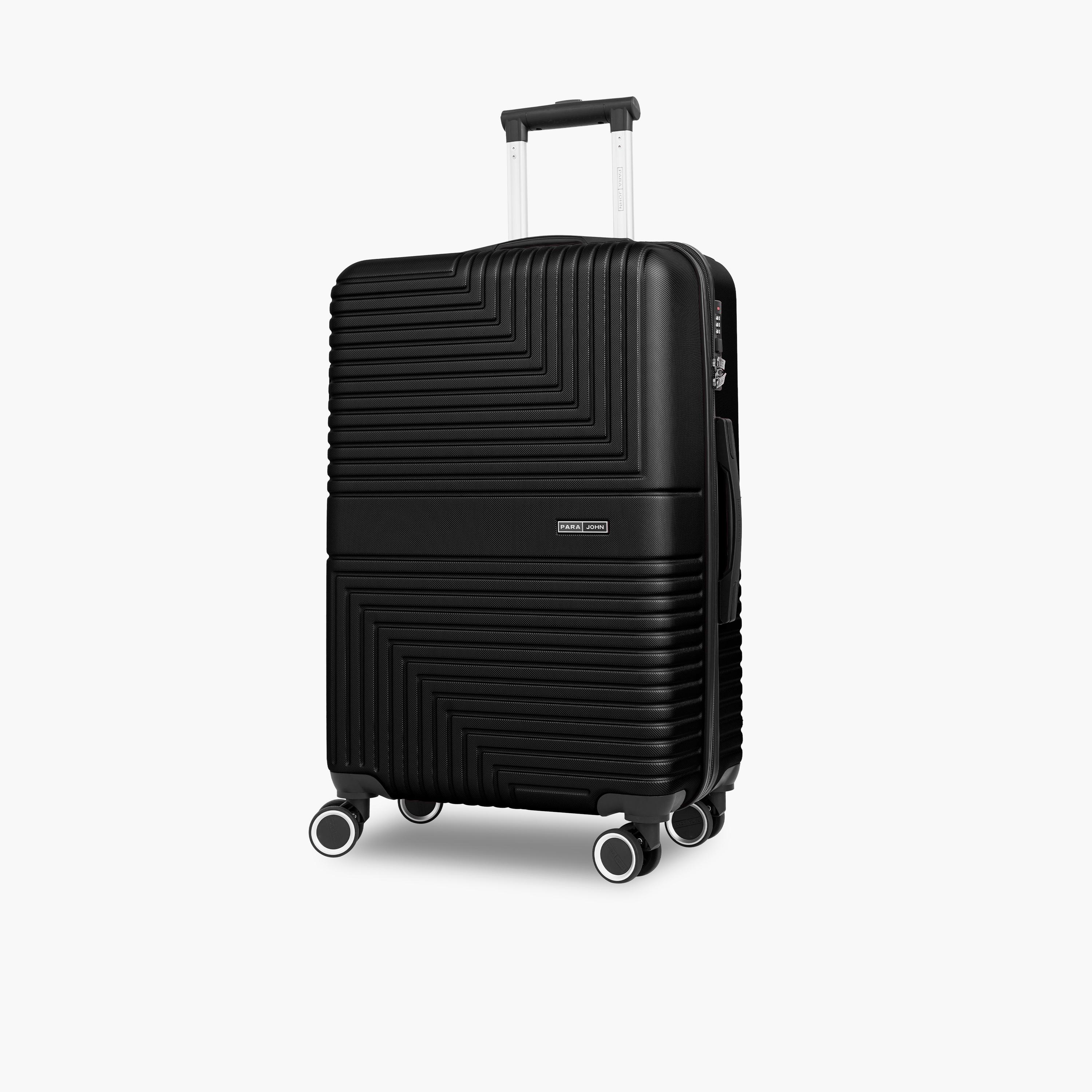 Para John Set of 3 ABS Hard Sided 4-Wheeler Spinner Trolley Bag with Combination Lock-travel-luggagesandbags-luggage-image-2