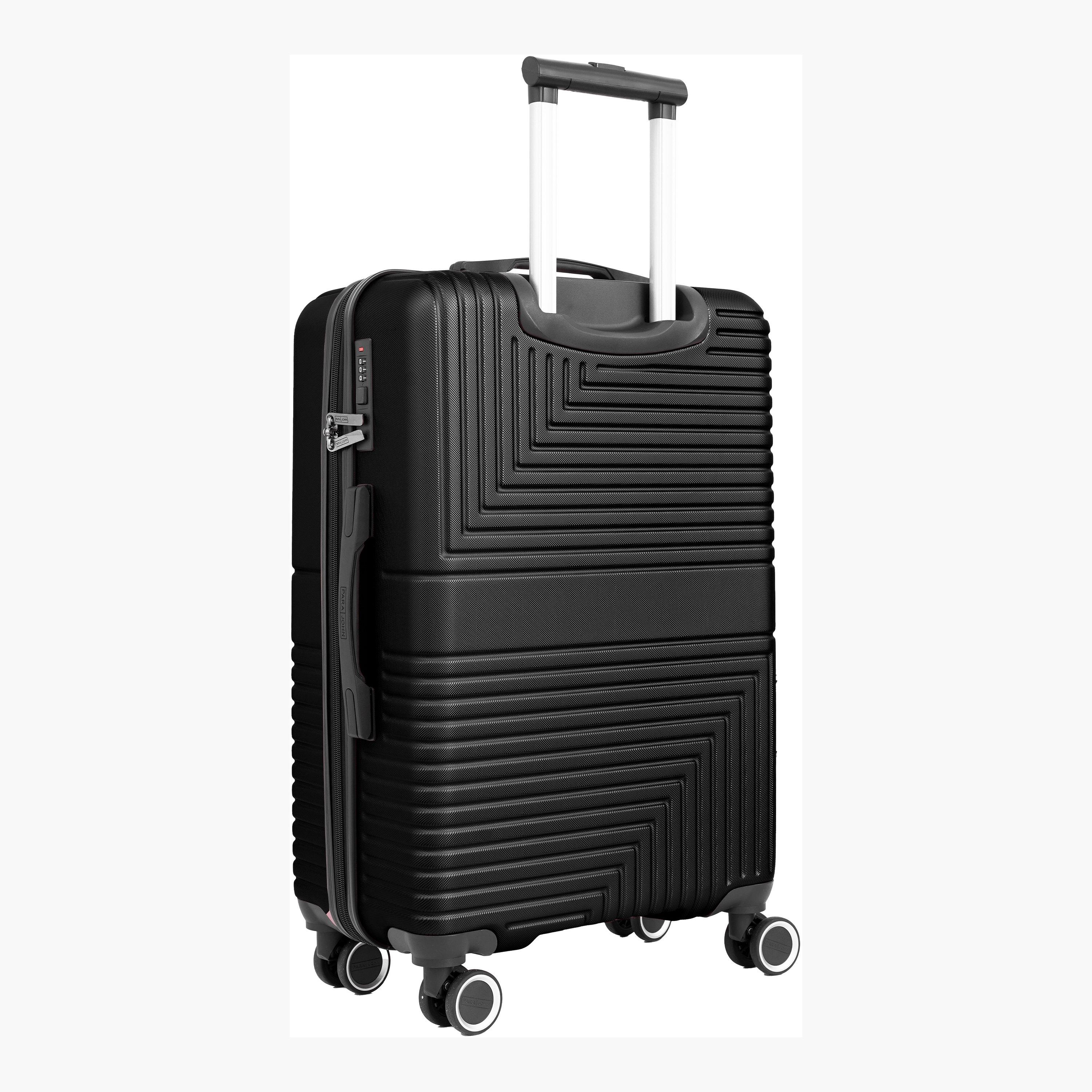 Para John Set of 3 ABS Hard Sided 4-Wheeler Spinner Trolley Bag with Combination Lock-travel-luggagesandbags-luggage-image-6