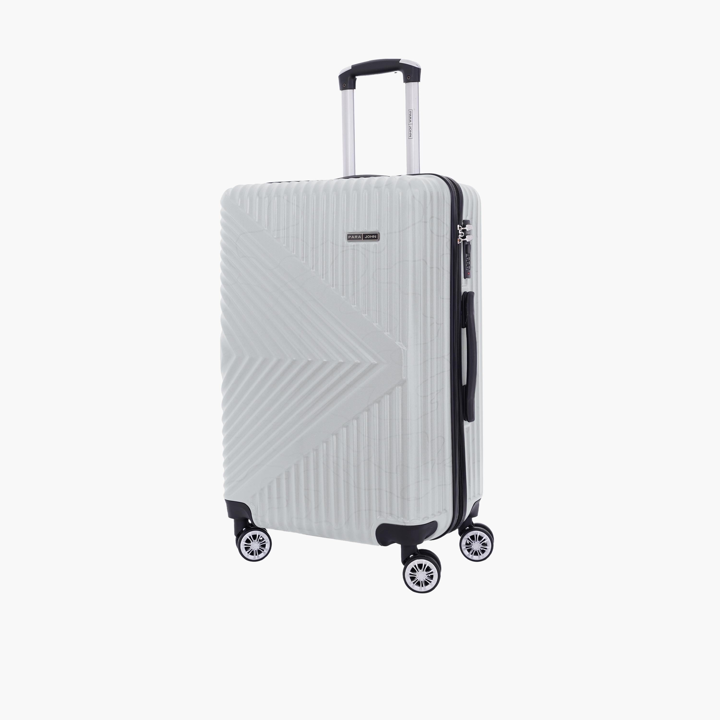 Para John Set of 3 Polycarbonate with ABS Hard Sided 4-Wheeler Spinner Trolley Bag with Combination Lock-travel-luggagesandbags-luggage-image-15