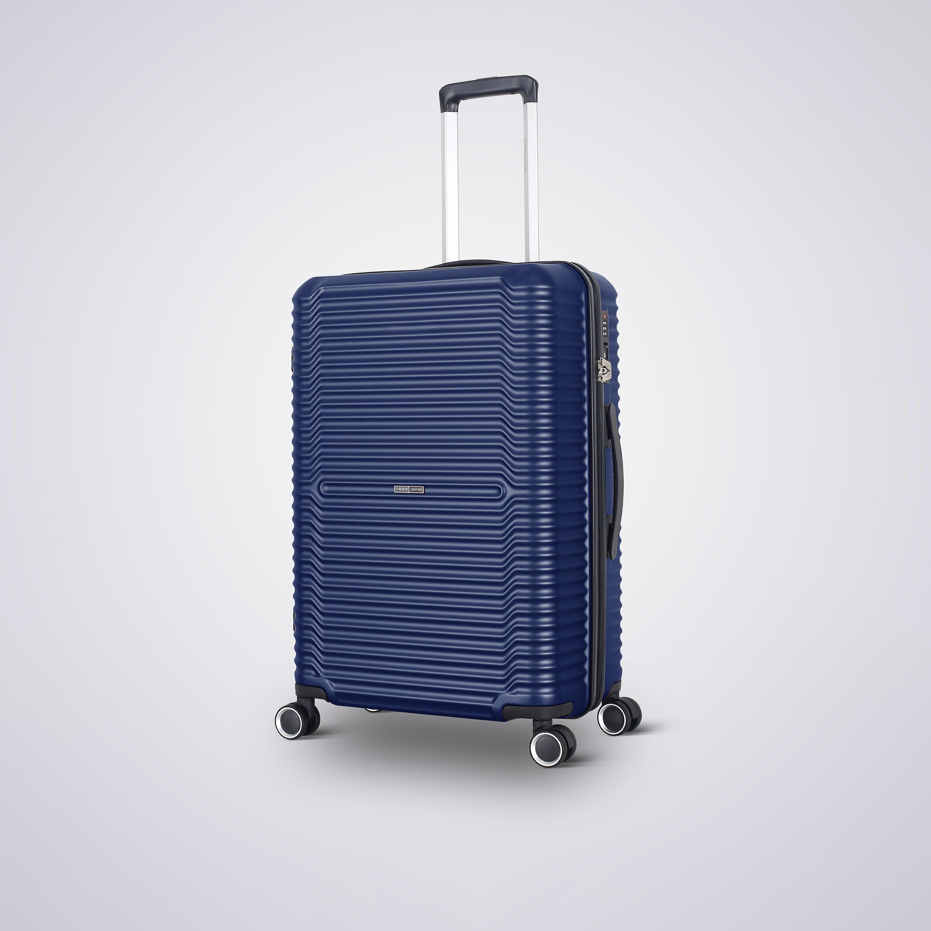Para John Set of 3 Polycarbonate with ABS Hard Sided 4-Wheeler Spinner Trolley Bag with Combination Lock-travel-luggagesandbags-luggage-image-12