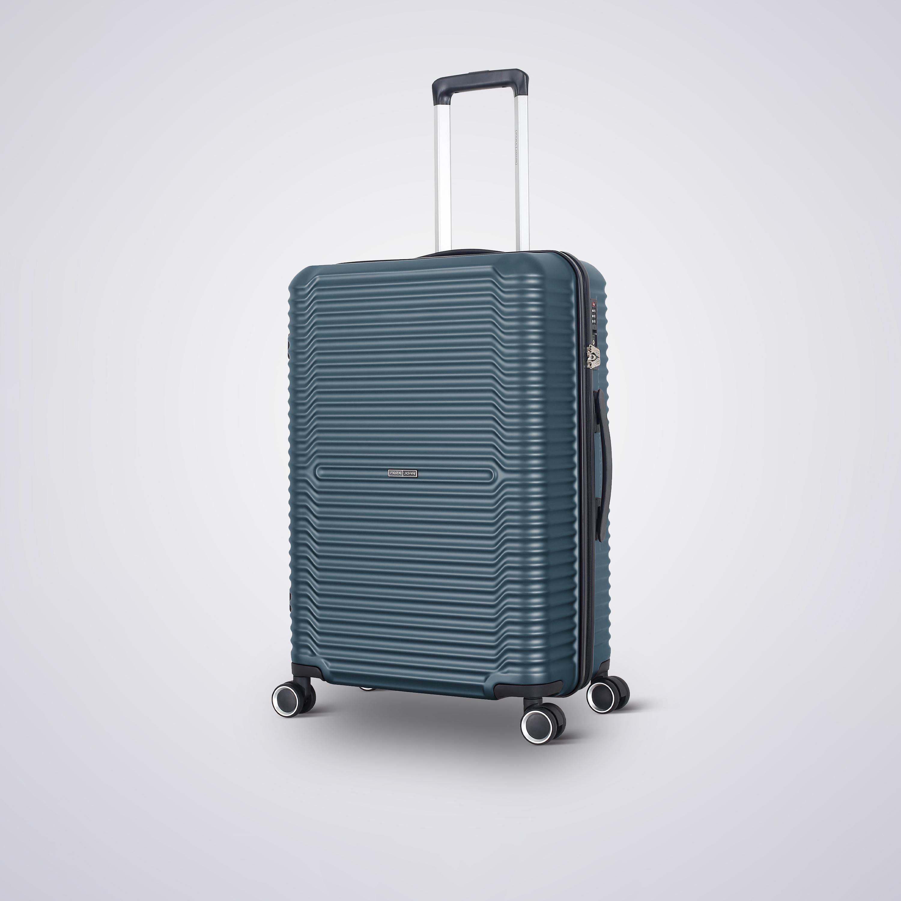 Para John Set of 3 Polycarbonate with ABS Hard Sided 4-Wheeler Spinner Trolley Bag with Combination Lock-travel-luggagesandbags-luggage-image-17