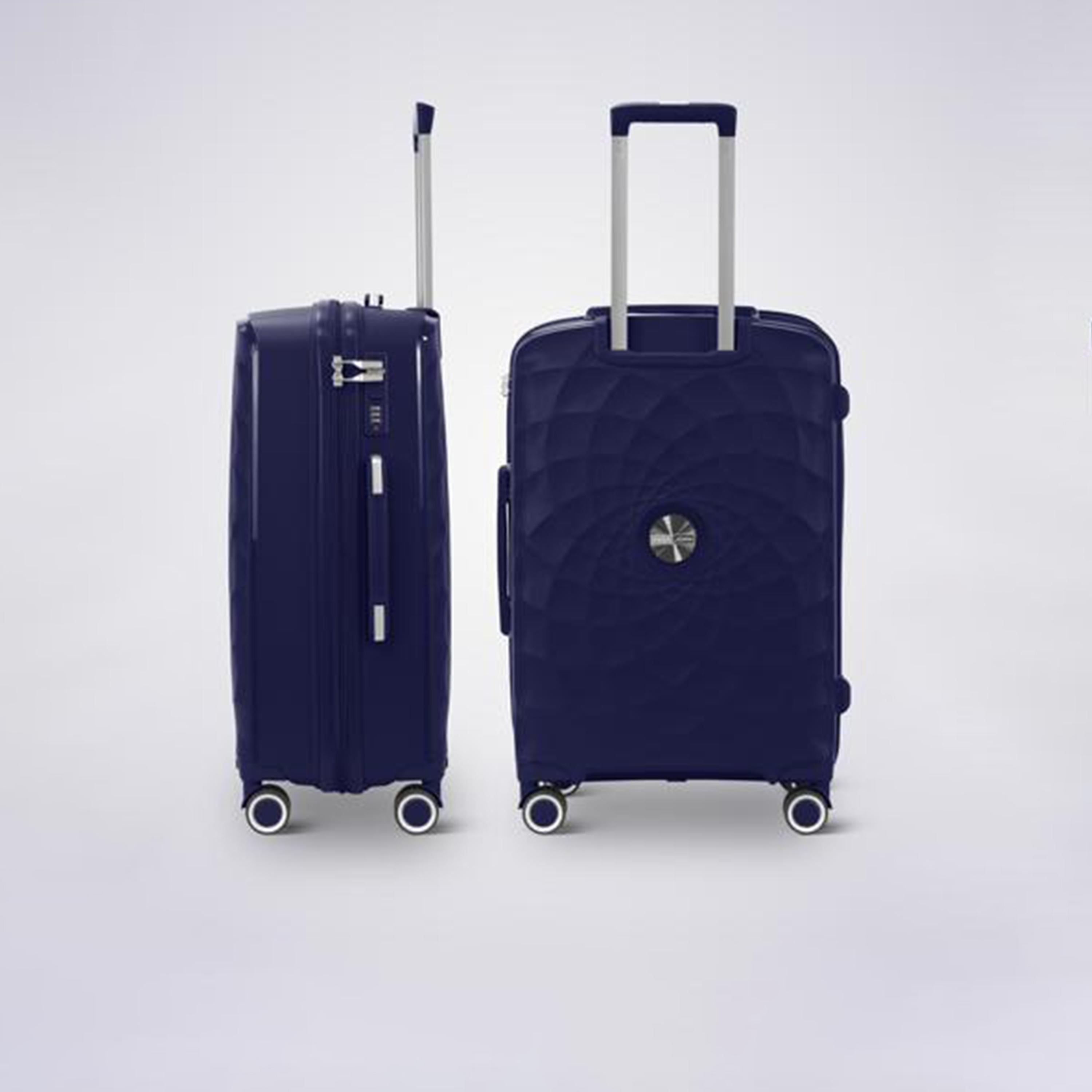 Para John Set of 3 Polypropylene Hard Sided 4-Wheeler Spinner Trolley Bag with Combination Lock-travel-luggagesandbags-luggage-image-8