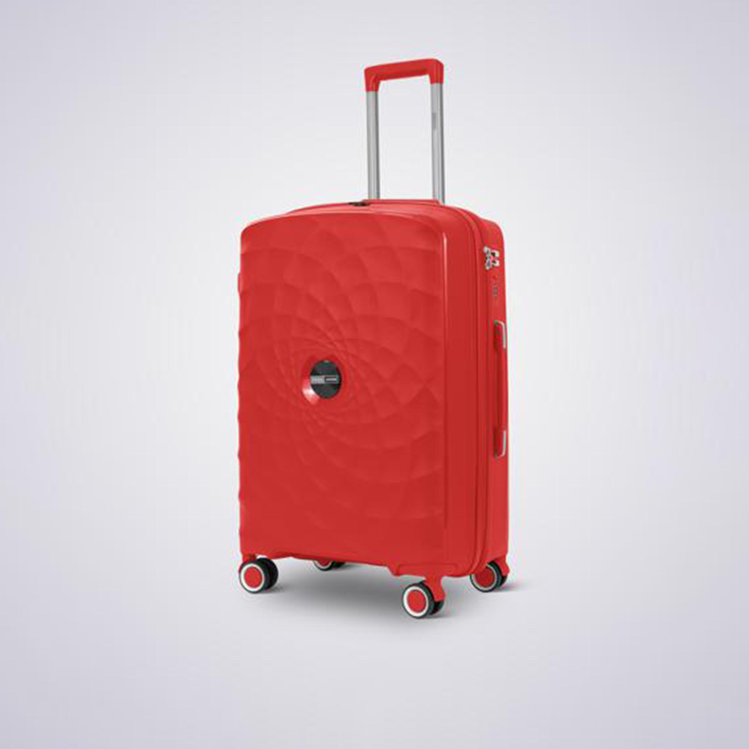 Para John Set of 3 Polypropylene Hard Sided 4-Wheeler Spinner Trolley Bag with Combination Lock-travel-luggagesandbags-luggage-image-12