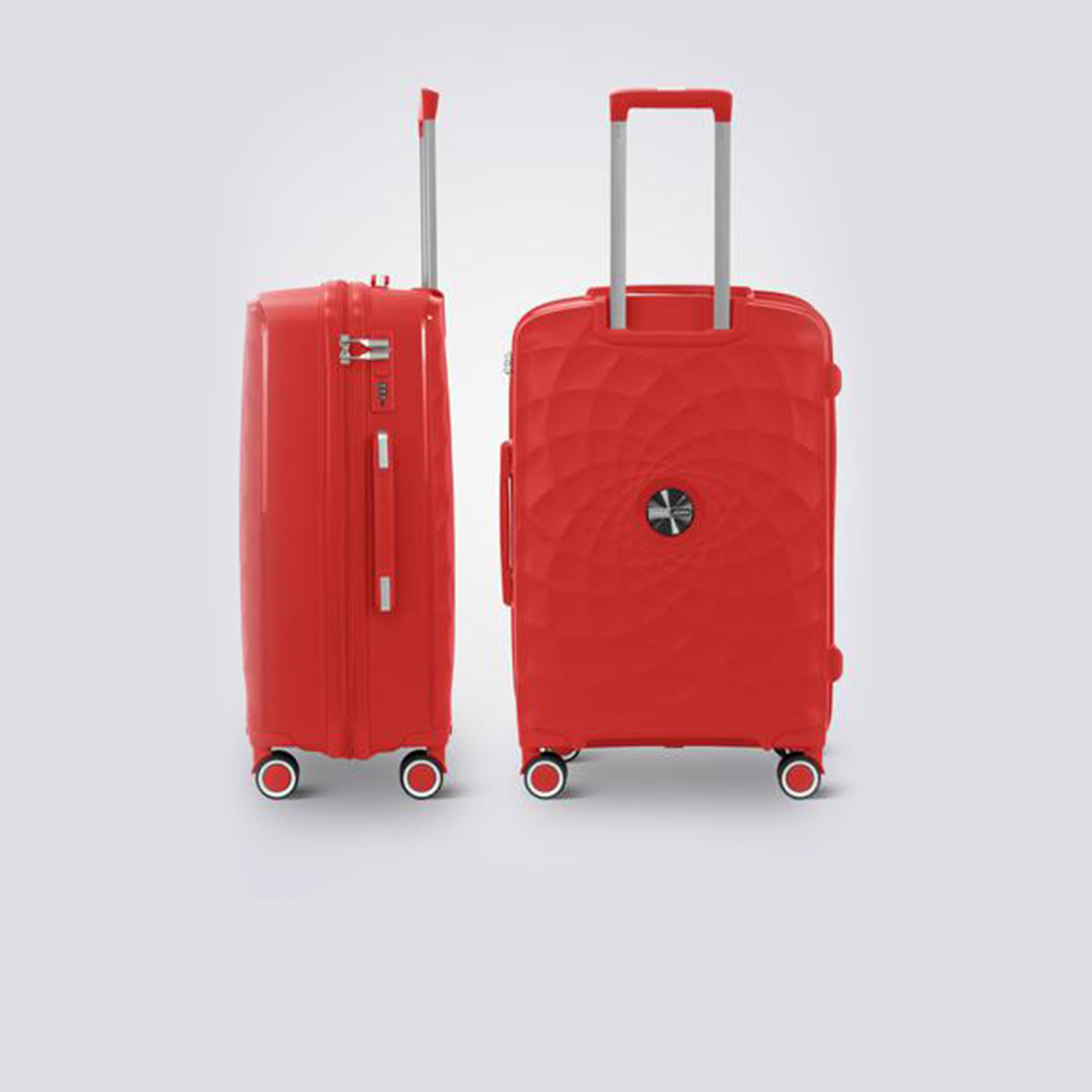 Para John Set of 3 Polypropylene Hard Sided 4-Wheeler Spinner Trolley Bag with Combination Lock-travel-luggagesandbags-luggage-image-13