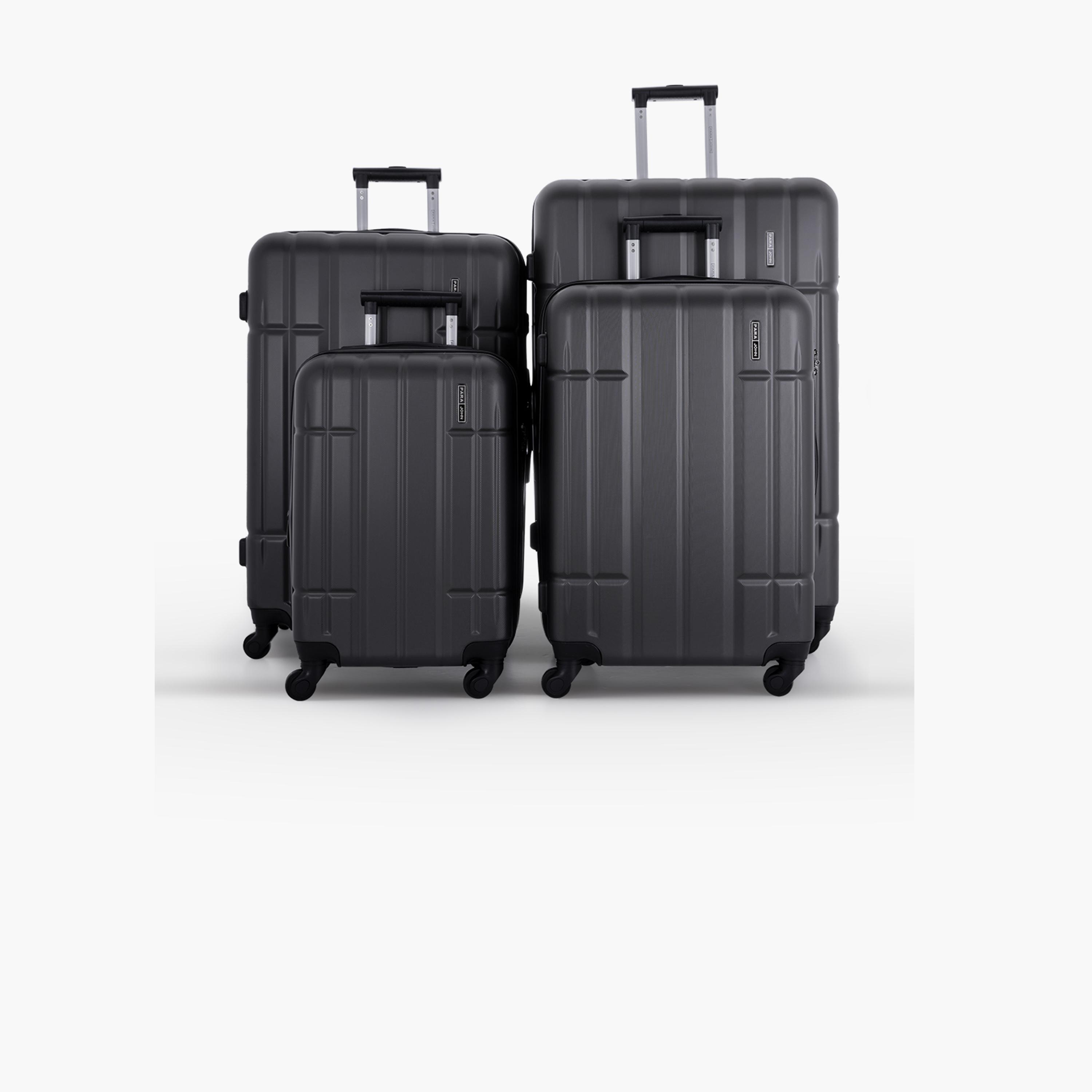 باراجون- طقم 4 شنط من مادة ABS بأربع عجلات دوارة وجوانب صلبة مع قفل مركب-travel-luggagesandbags-luggage-image-1