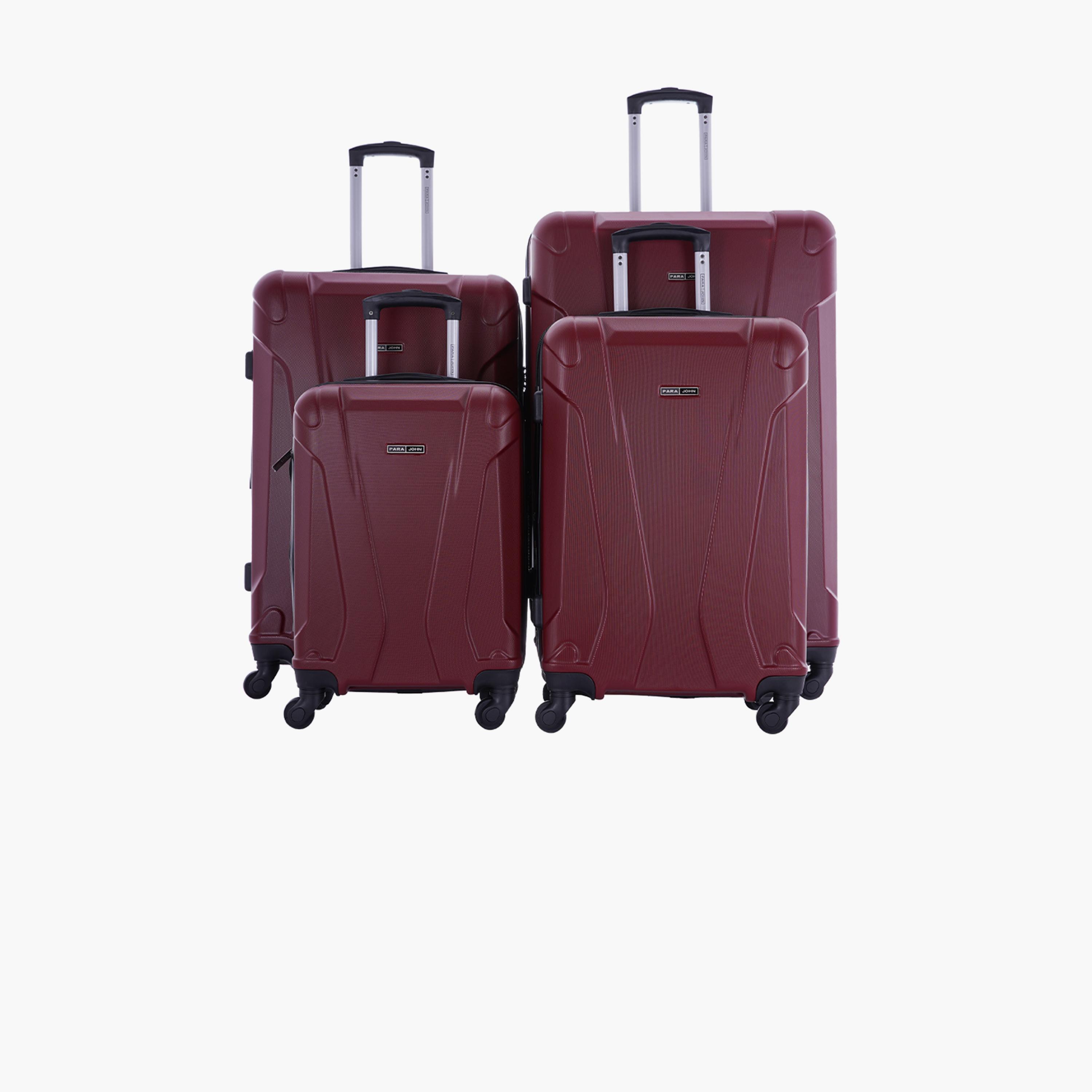 باراجون- طقم 4 شنط من مادة ABS بأربع عجلات دوارة وجوانب صلبة مع قفل مركب-travel-luggagesandbags-luggage-image-20
