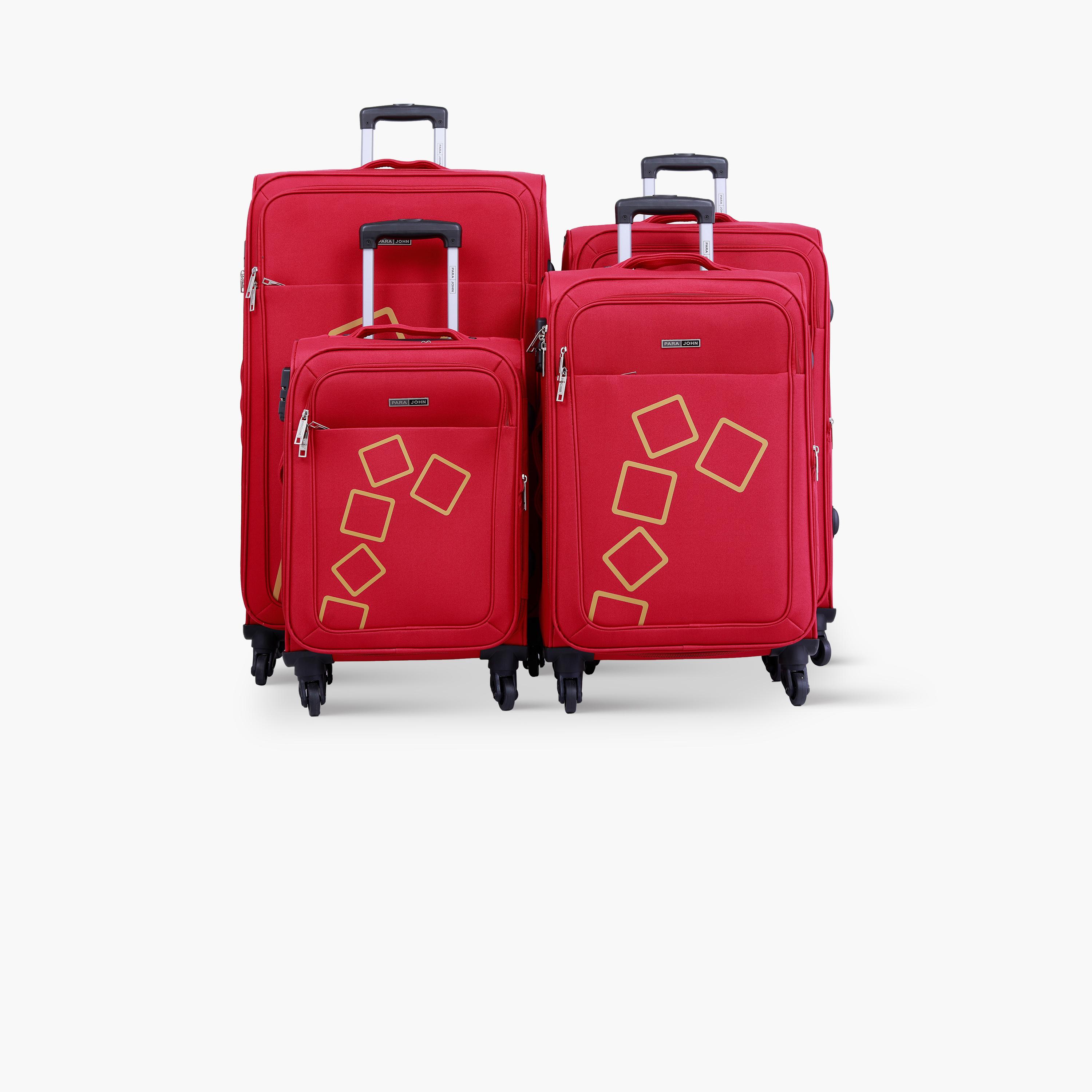 باراجون- طقم 4 شنط من مادة ABS بأربع عجلات دوارة وجوانب طرية مع قفل مركب-travel-luggagesandbags-luggage-image-1