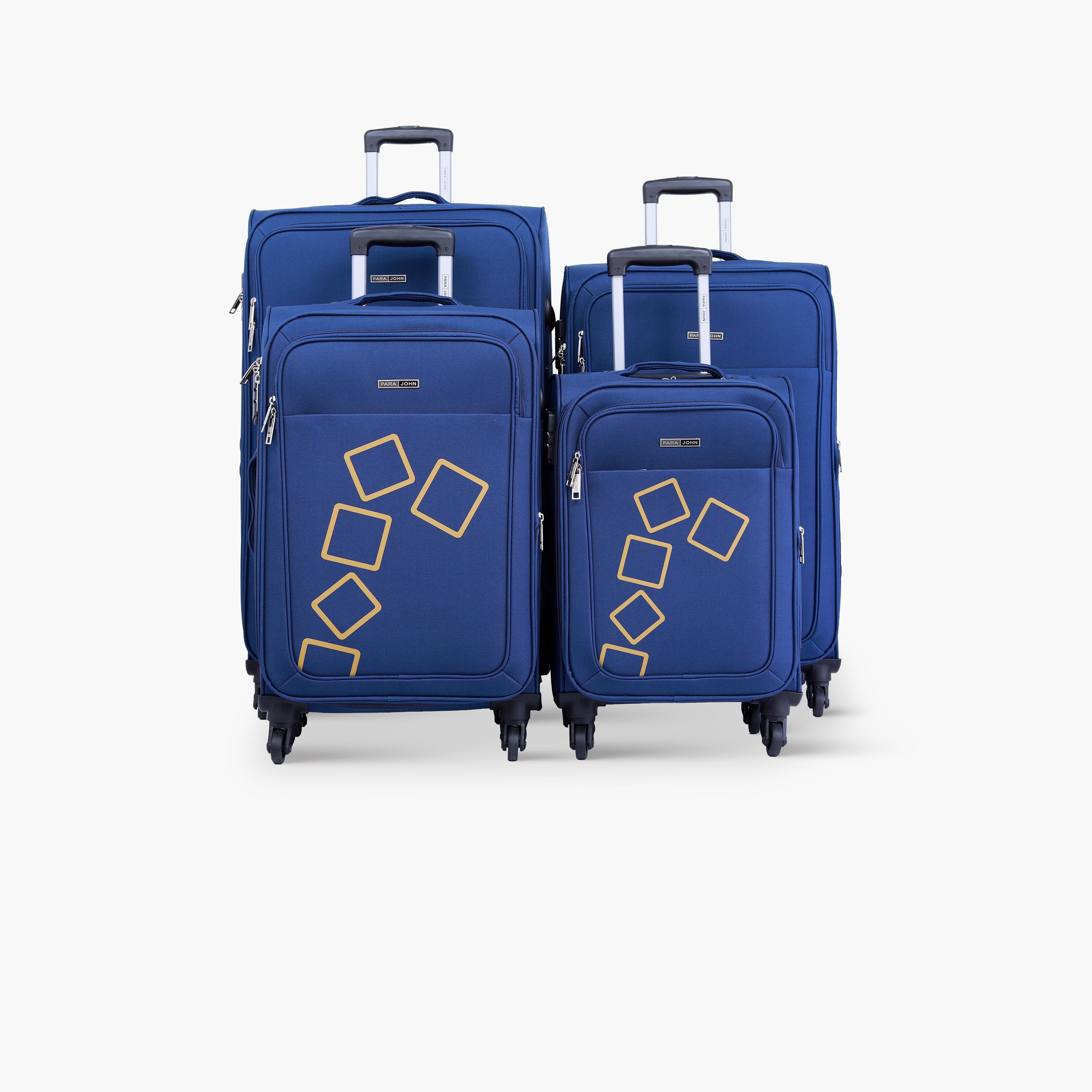 باراجون- طقم 4 شنط من مادة ABS بأربع عجلات دوارة وجوانب طرية مع قفل مركب-travel-luggagesandbags-luggage-image-13