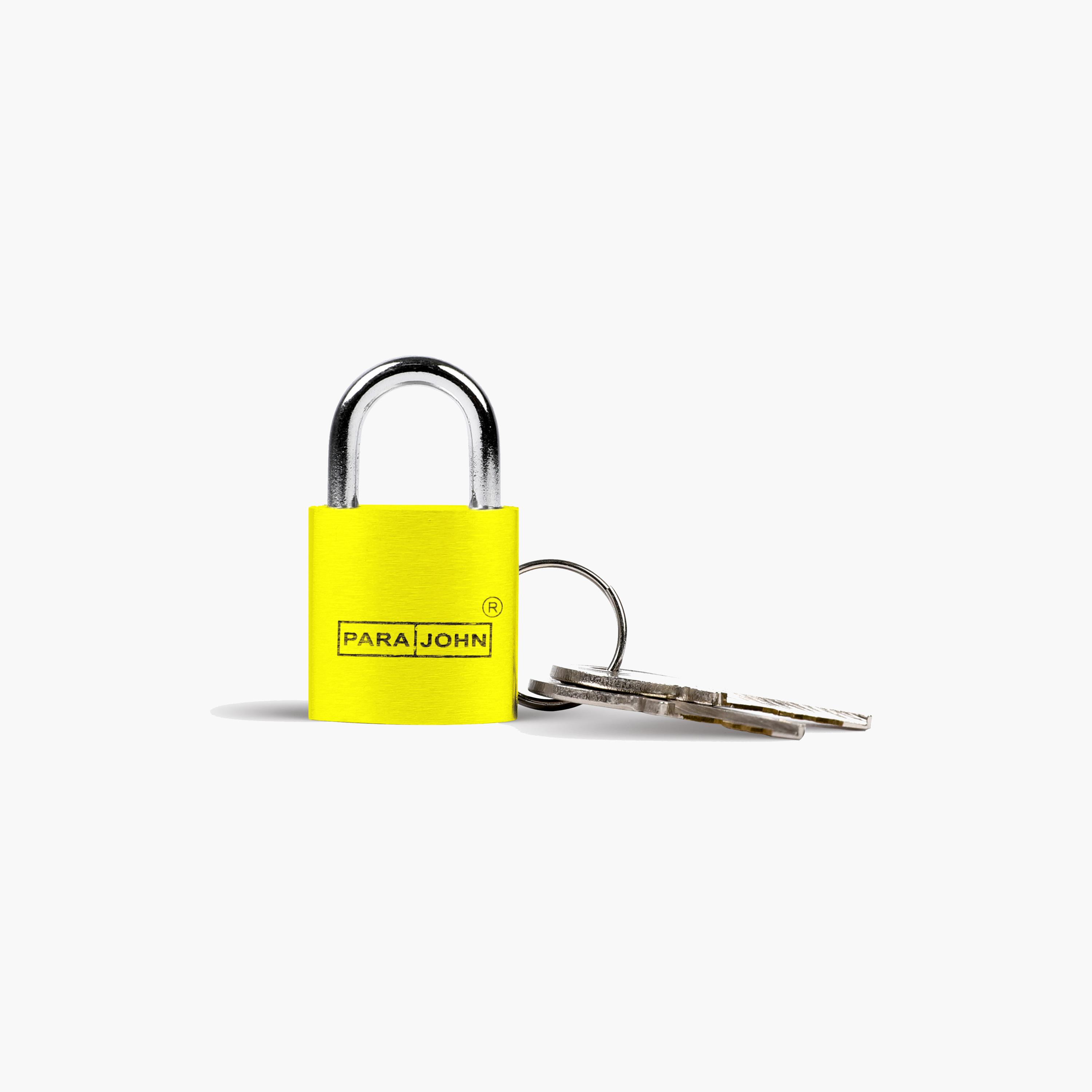 Para John Brass Padlock with 2 keys-travel-accessories-image-1