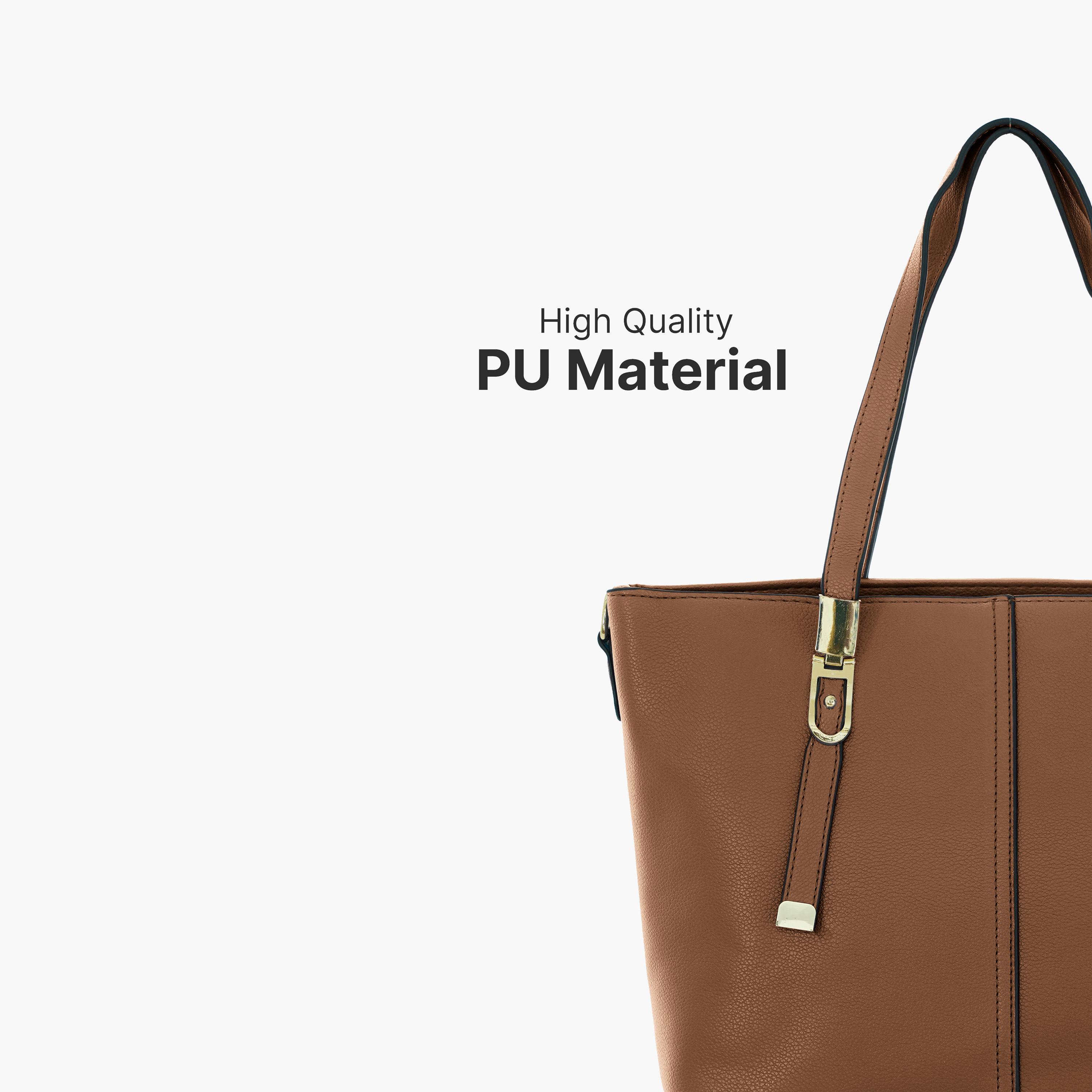 باراجون- شنطة توت بمقبض مزدوج مع سحاب للإغلاق وحزام قابل للإزالة-women-bagsandwallets-handbags-image-8