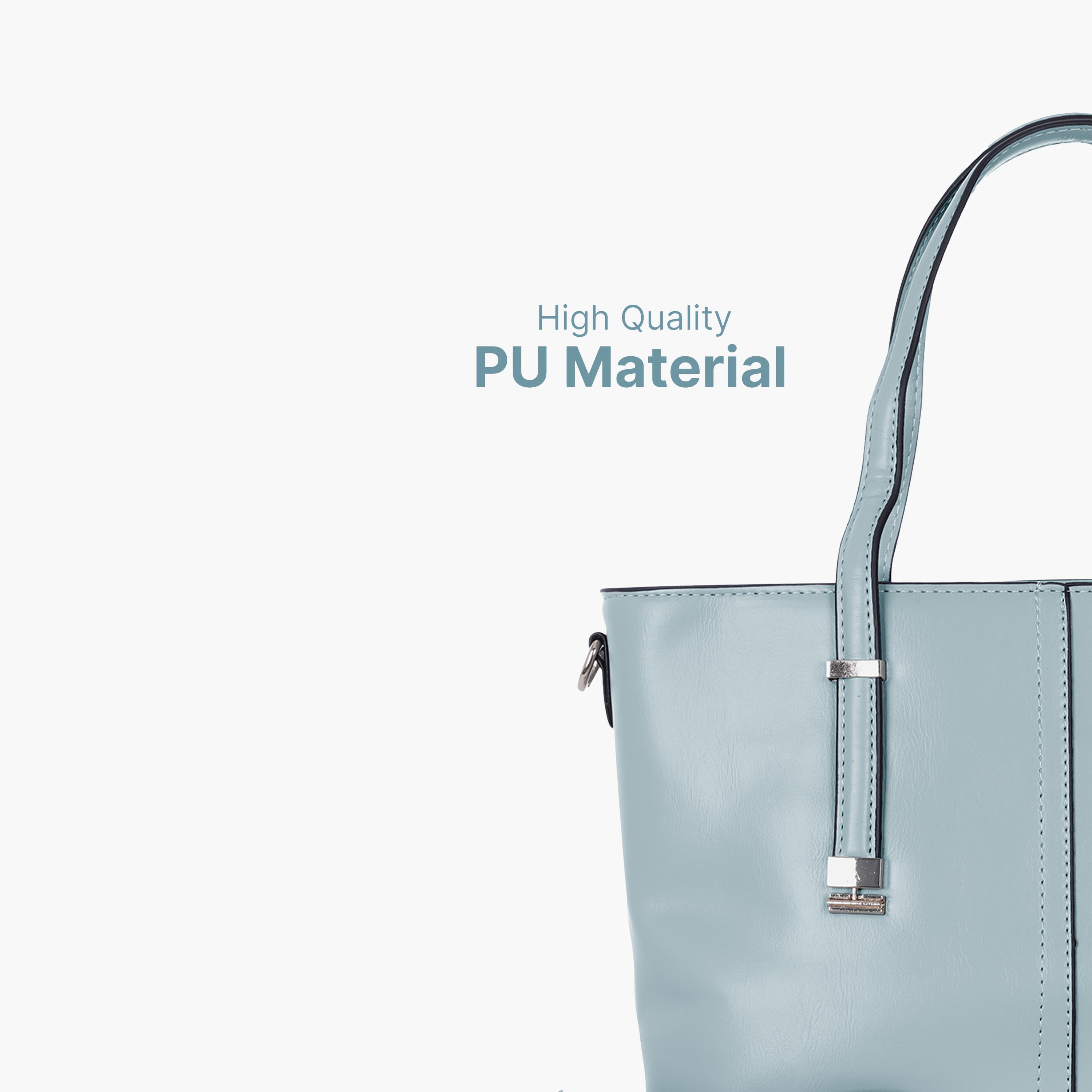 باراجون- شنطة توت بمقبض مزدوج مع سحاب للإغلاق وحزام قابل للإزالة-women-bagsandwallets-handbags-image-10