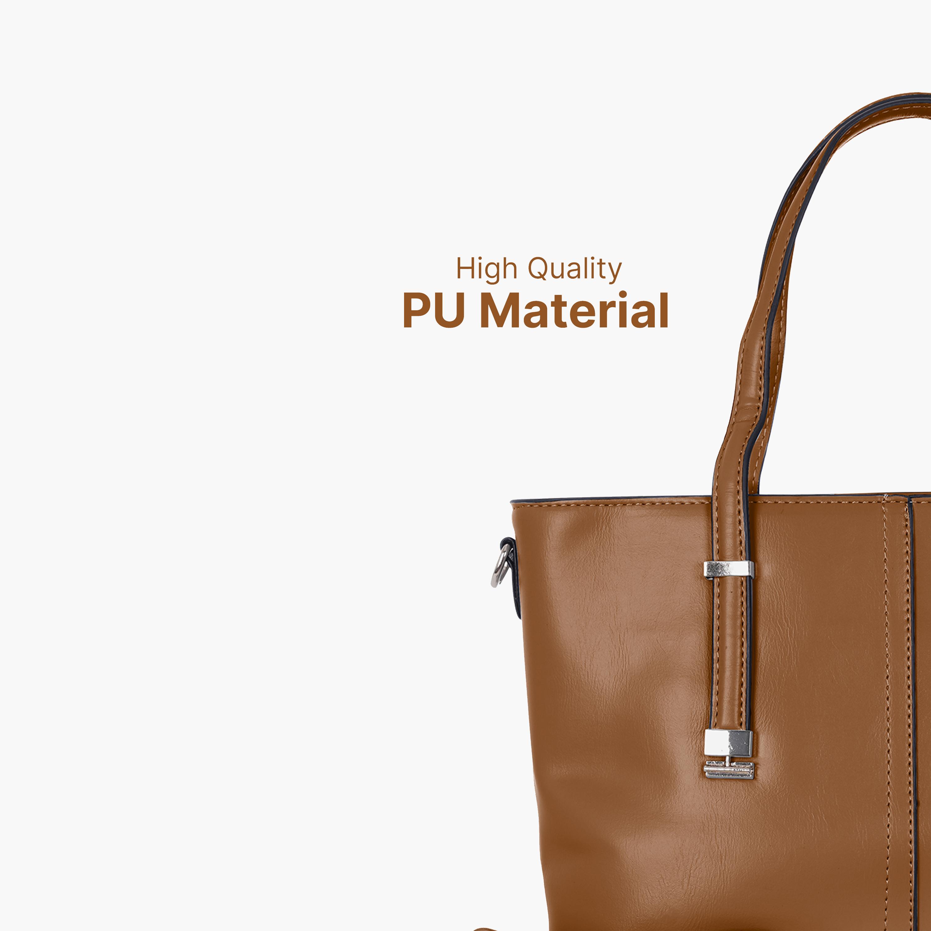 باراجون- شنطة توت بمقبض مزدوج مع سحاب للإغلاق وحزام قابل للإزالة-women-bagsandwallets-handbags-image-13