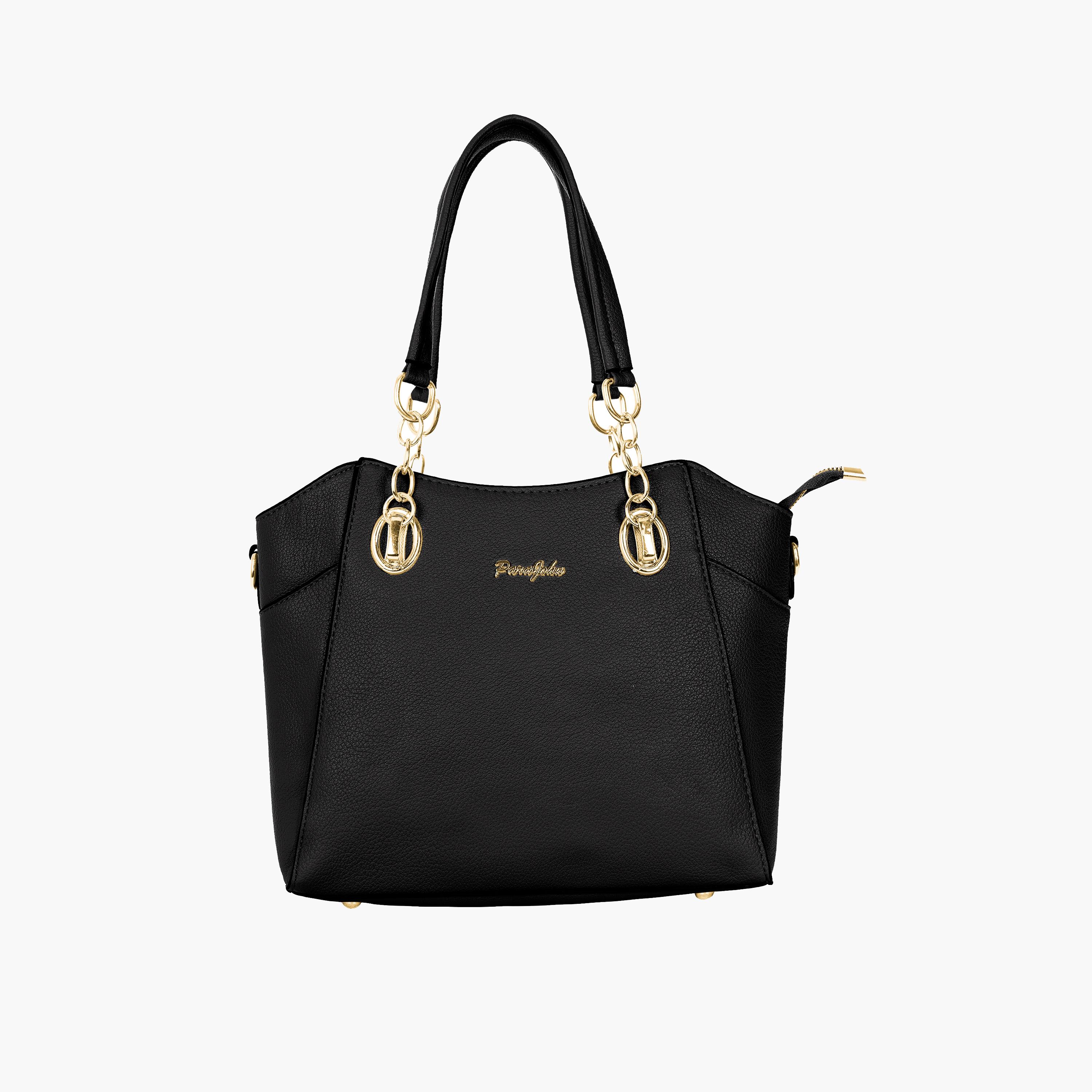 باراجون- شنطة كتف بمقبض مزدوج مع سحاب للإغلاق وحزام قابل للإزالة-women-bagsandwallets-handbags-image-10