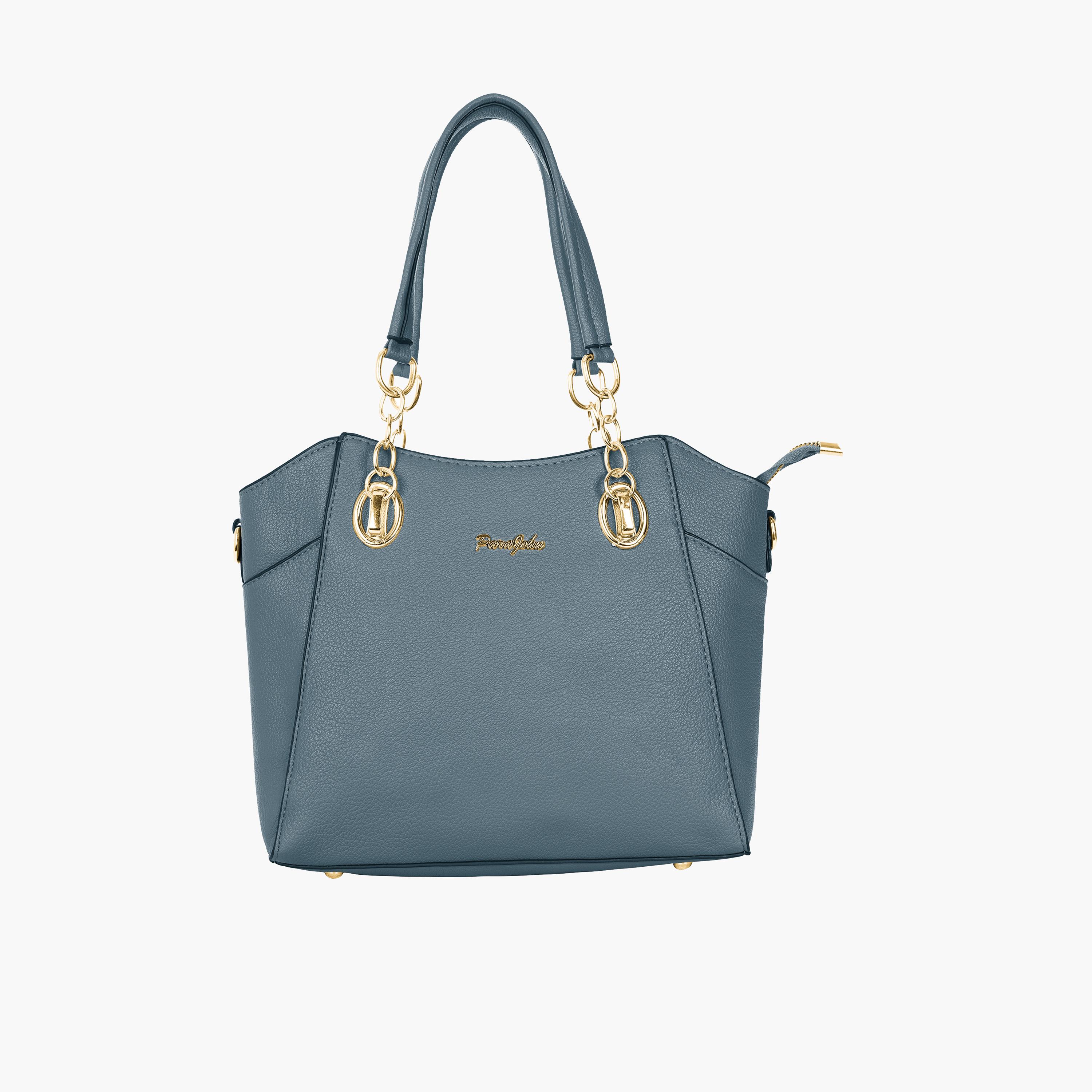 باراجون- شنطة كتف بمقبض مزدوج مع سحاب للإغلاق وحزام قابل للإزالة-women-bagsandwallets-handbags-image-5