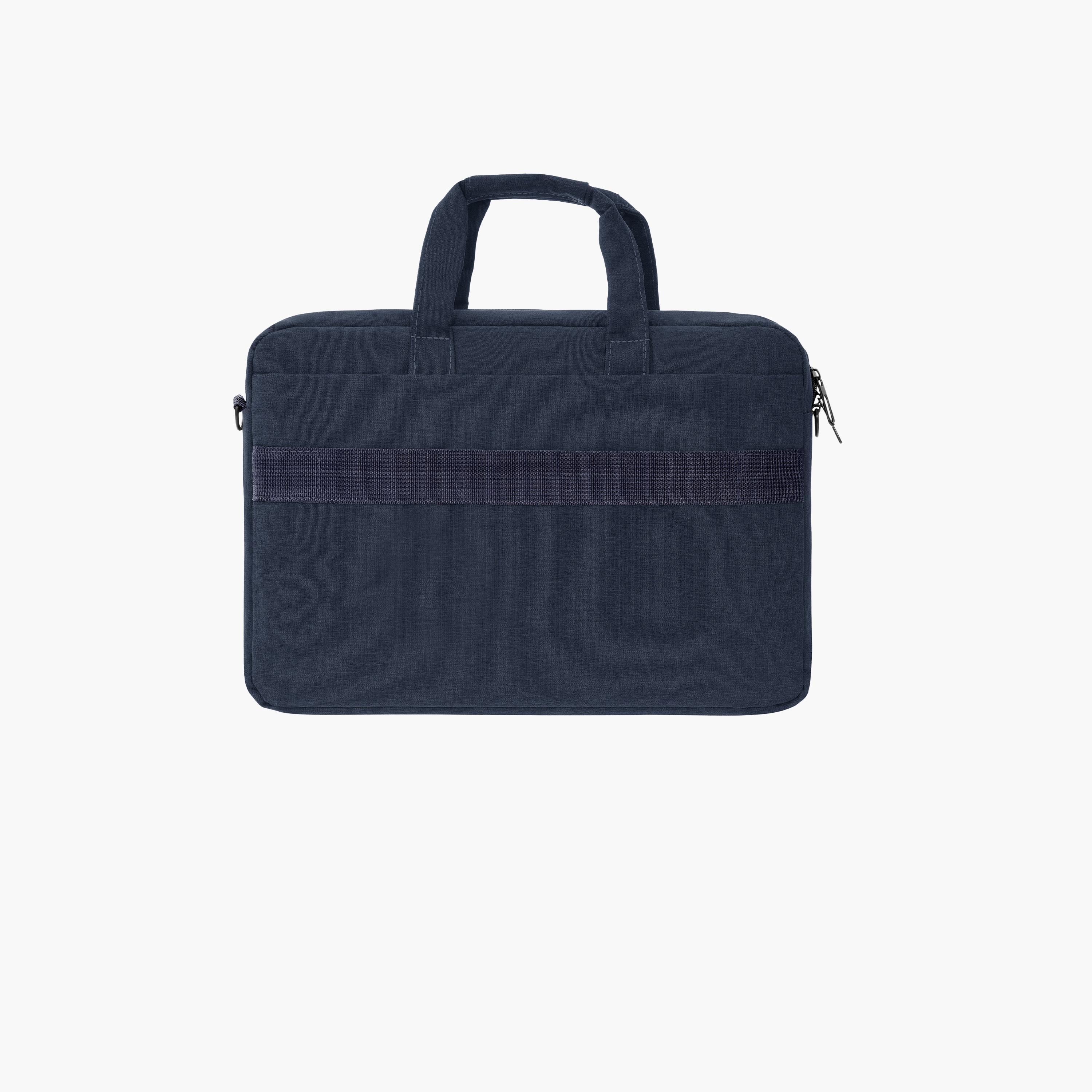 باراجون- شنطة كمبيوتر محمول بمقبض مزدوج مع سحاب للإغلاق وحزام قابل للإزالة-men-bags-image-13