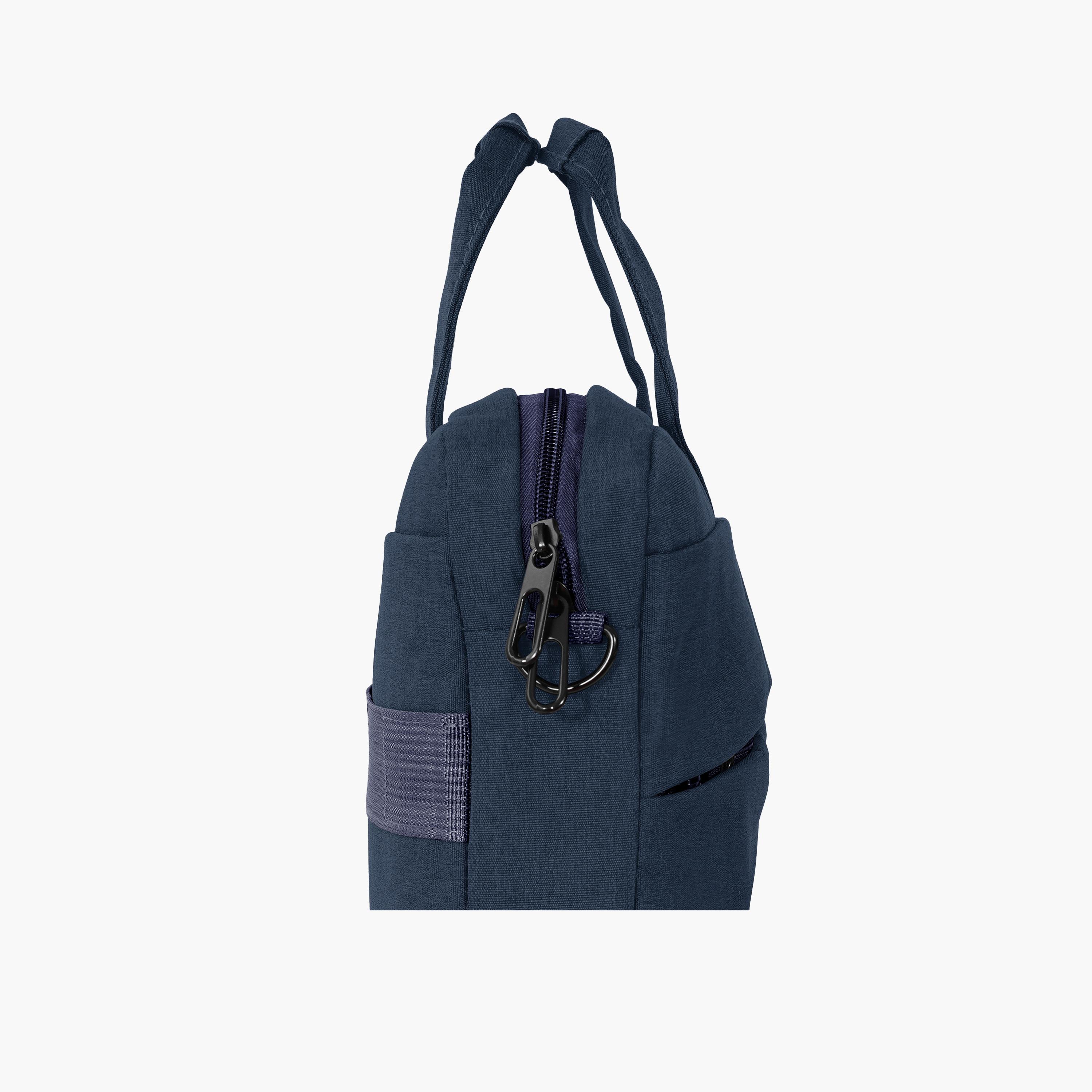 باراجون- شنطة كمبيوتر محمول بمقبض مزدوج مع سحاب للإغلاق وحزام قابل للإزالة-men-bags-image-14