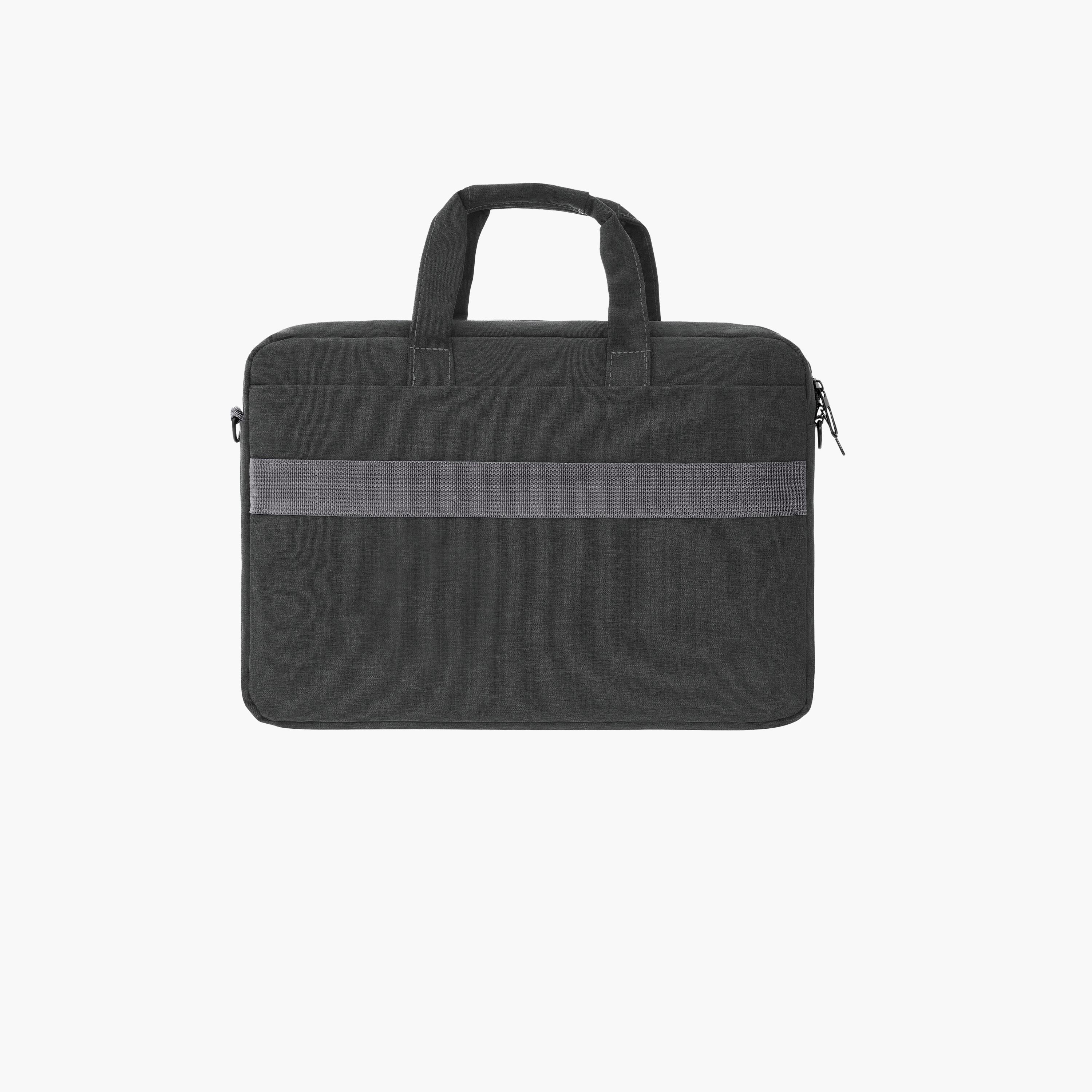 باراجون- شنطة كمبيوتر محمول بمقبض مزدوج مع سحاب للإغلاق وحزام قابل للإزالة-men-bags-image-8