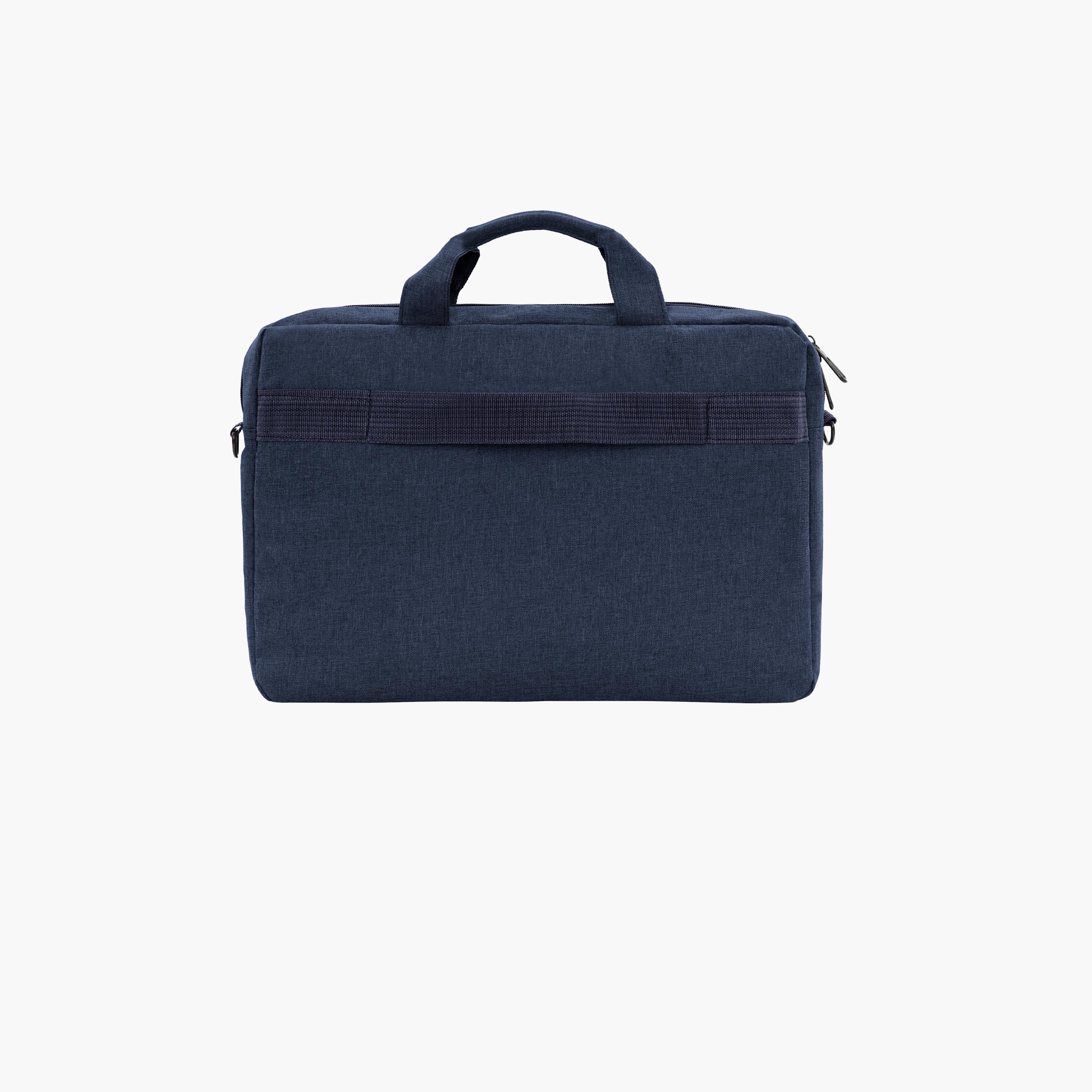 باراجون- شنطة كمبيوتر محمول بمقبض مزدوج مع سحاب للإغلاق وحزام قابل للإزالة-men-bags-image-13