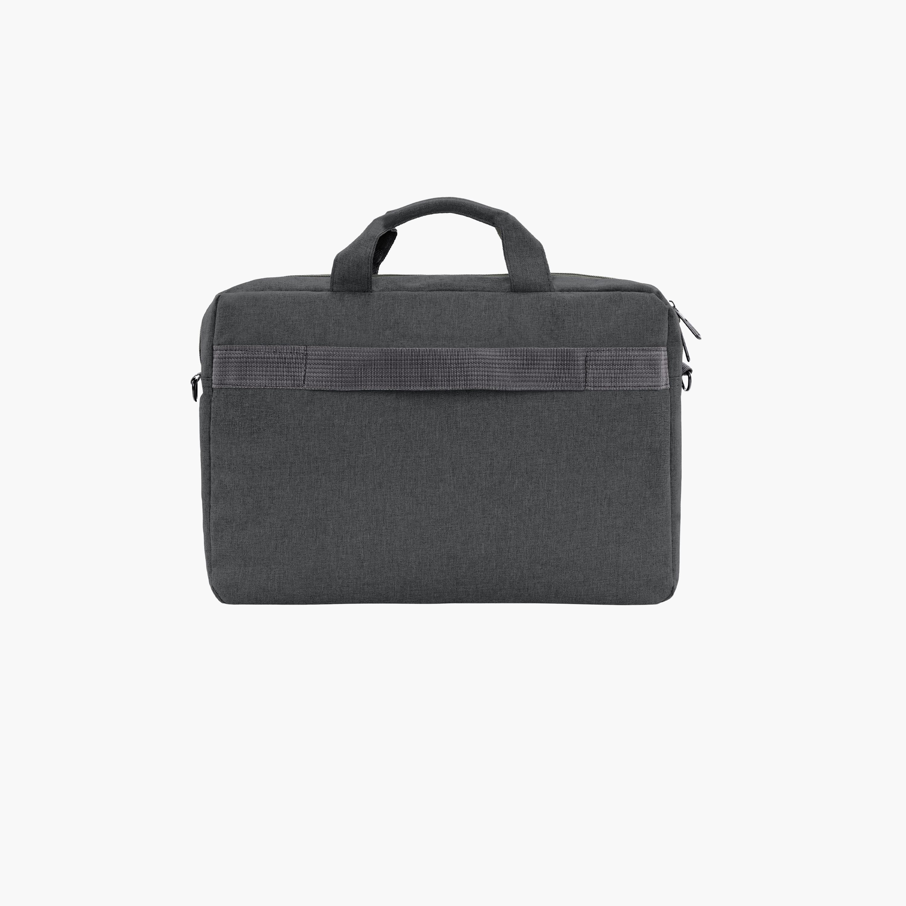 باراجون- شنطة كمبيوتر محمول بمقبض مزدوج مع سحاب للإغلاق وحزام قابل للإزالة-men-bags-image-8