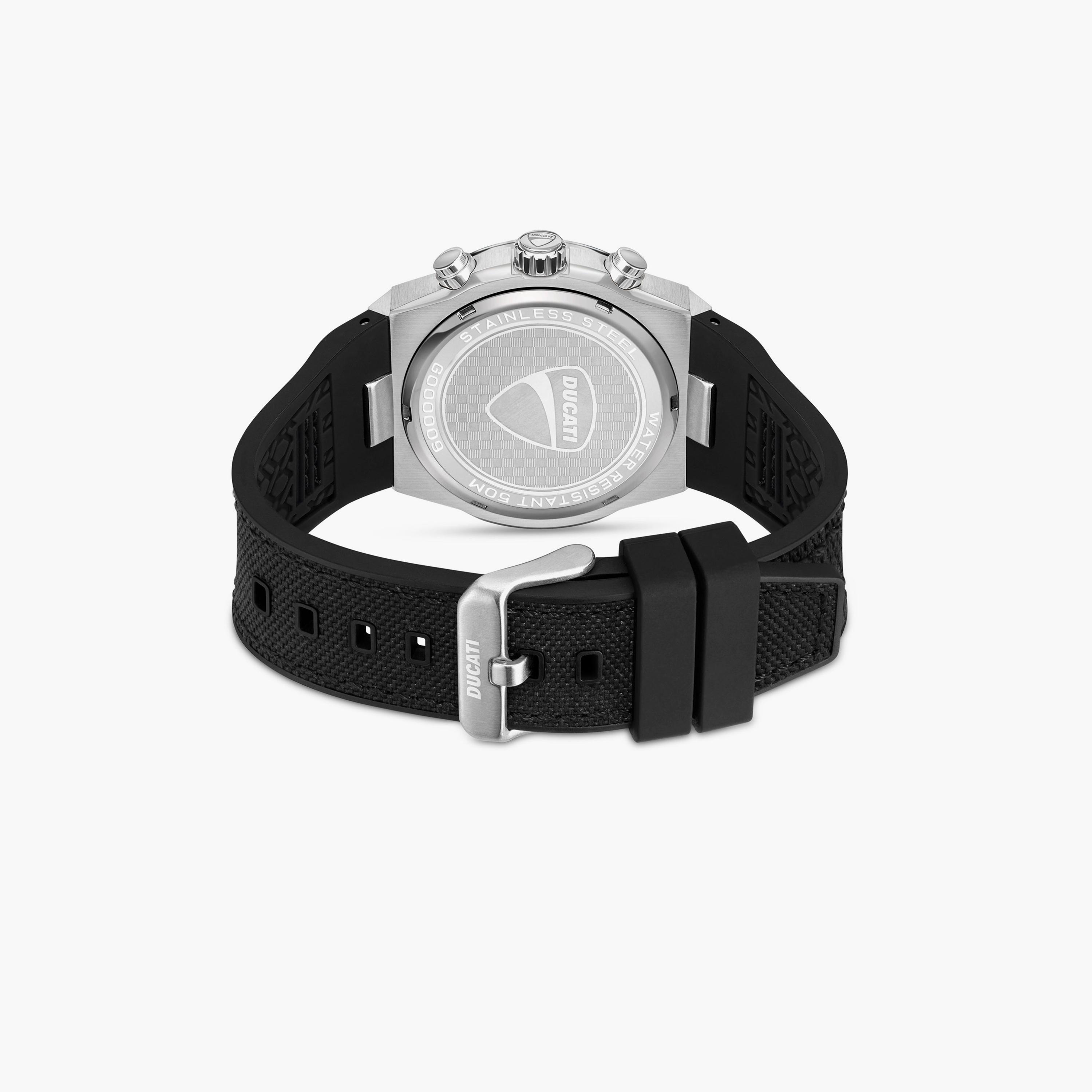 دوكاتي للرجال ساعة يد دوكاتي 44 مم كرونوغراف بحزام جلدي أسود 44 مم | DTWGOGO0000902-men-watchesandjewellery-watches-image-3
