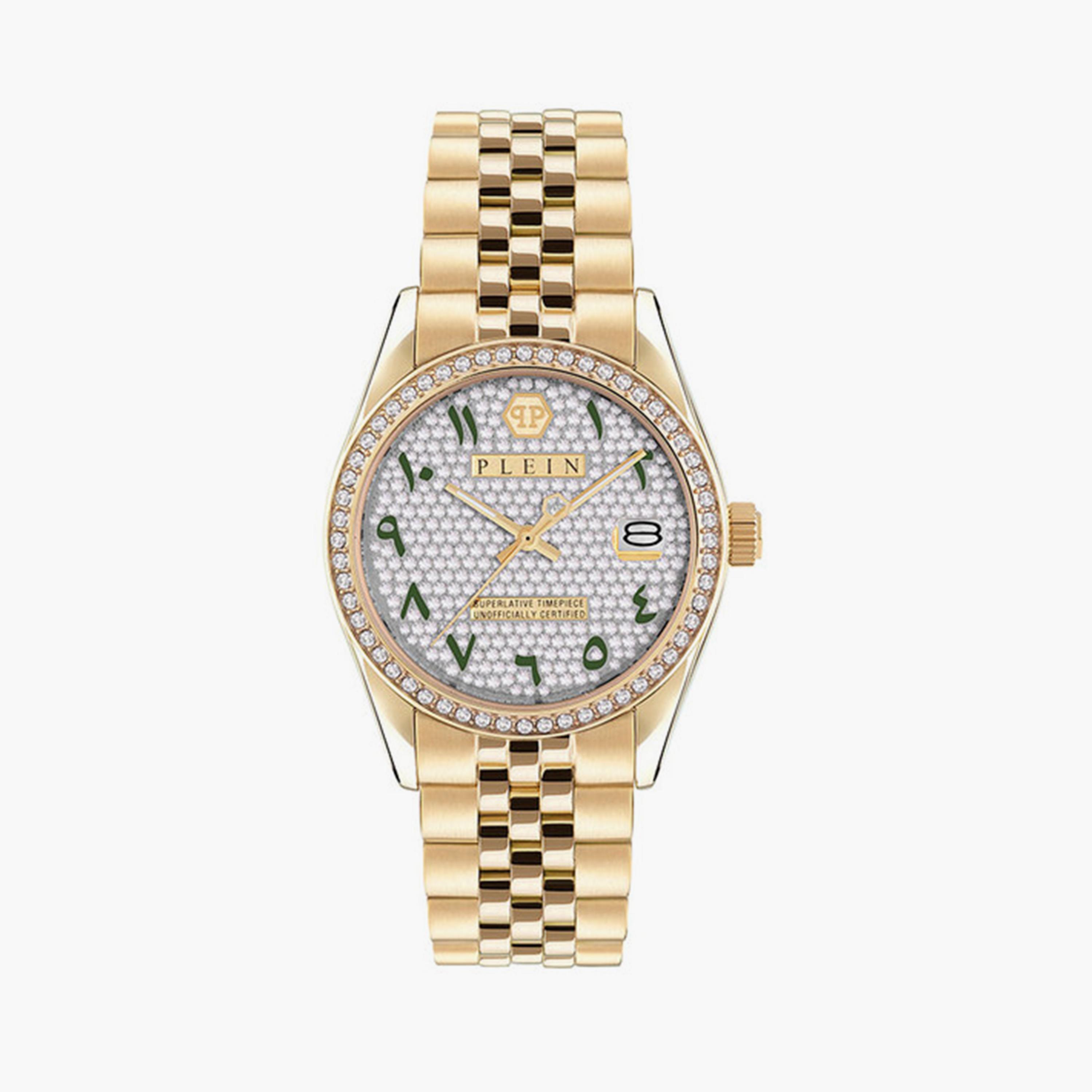 فيليب بلين - ساعة انالوج للنساء حزام ستانلس ستيل 38 مم ذهبي | PW2BA0223-women-watchesandjewellery-watches-image-1