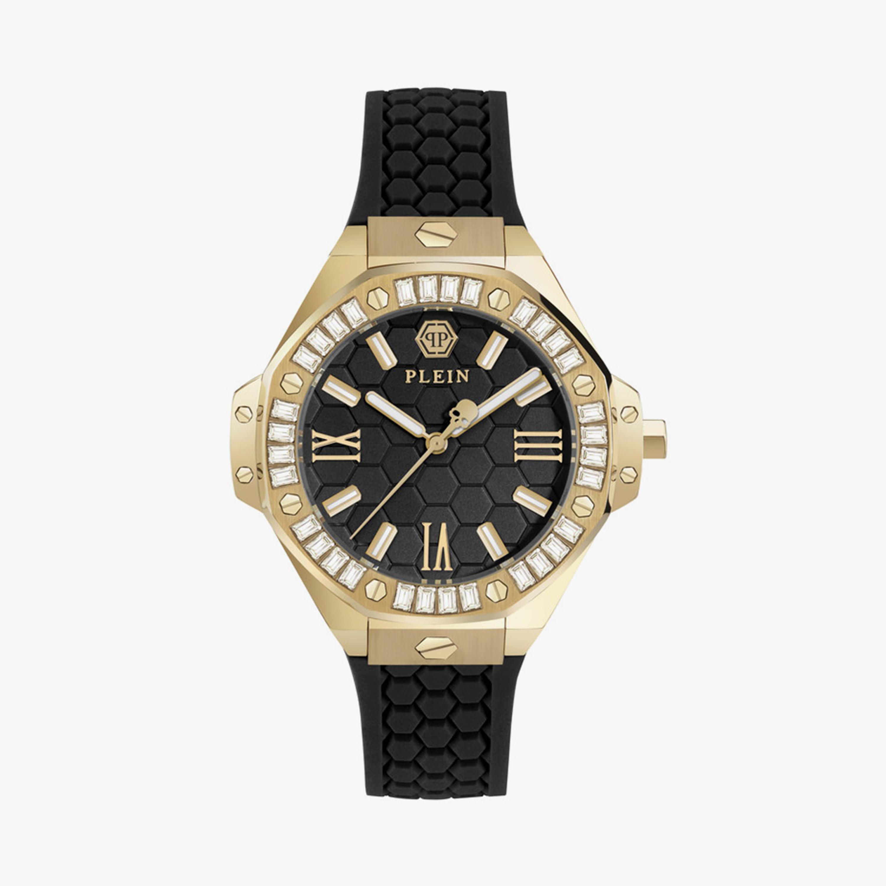 فيليب بلين - ساعة انالوج للنساء حزام سيليكون 39 مم أسود | PWBDA0424-women-watchesandjewellery-watches-image-1