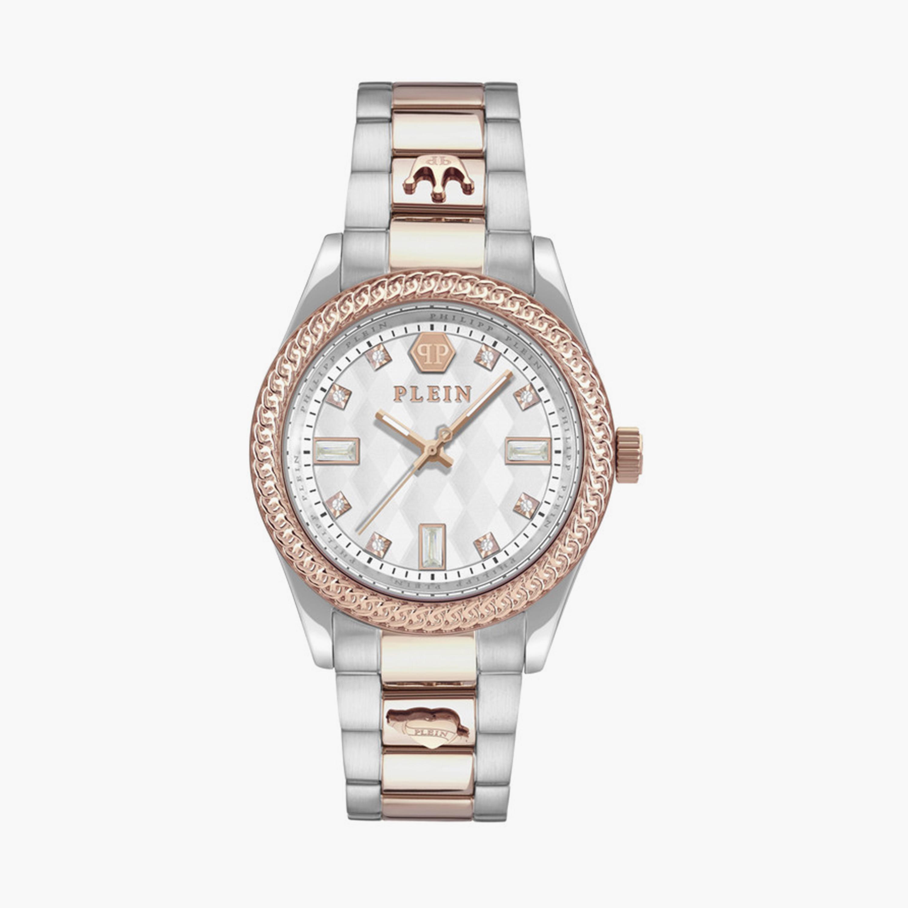 فيليب بلين - ساعة أنالوج للنساء حزام ستانلس ستيل 38 مم ذهبي | PWCDA0724-women-watchesandjewellery-watches-image-1