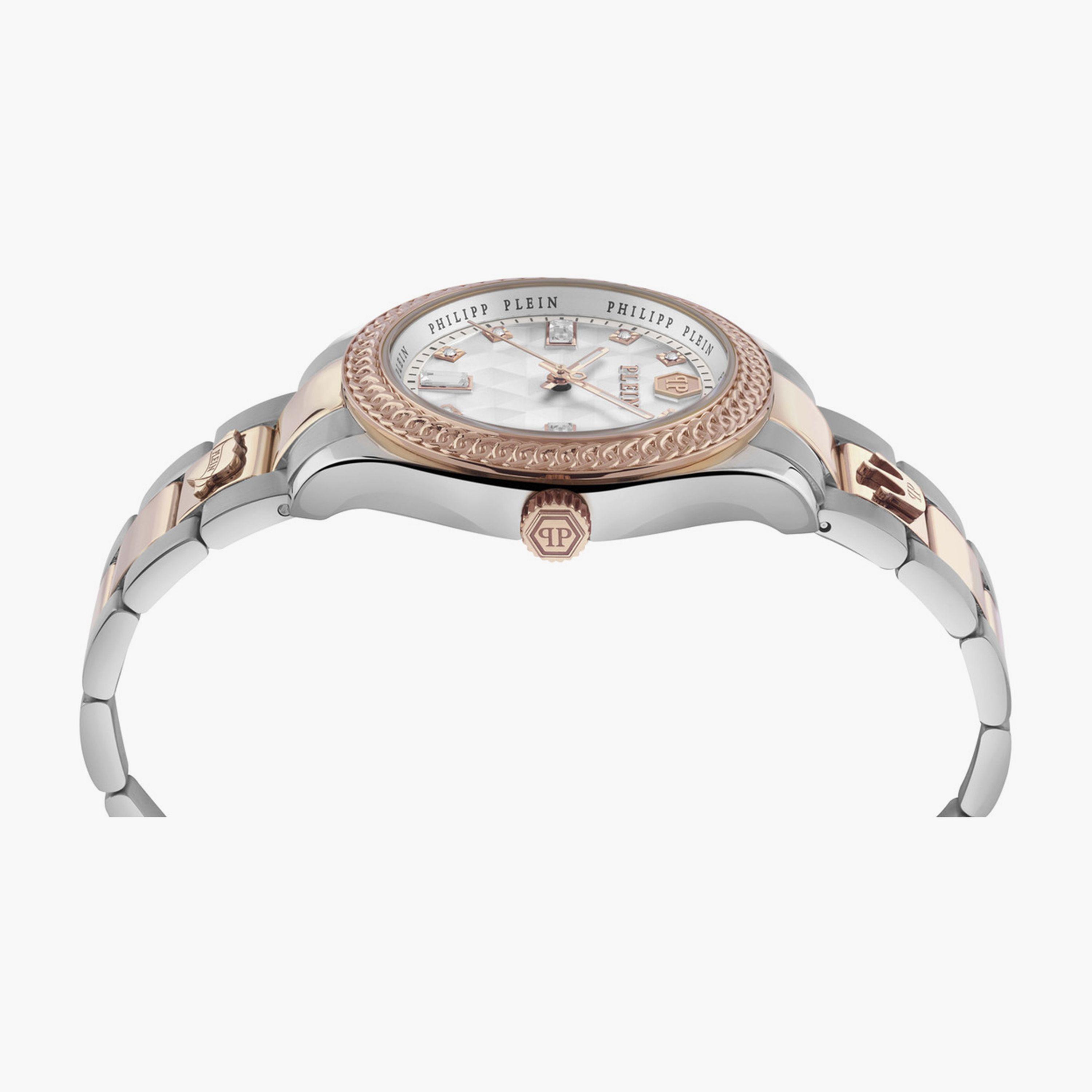 فيليب بلين - ساعة أنالوج للنساء حزام ستانلس ستيل 38 مم ذهبي | PWCDA0724-women-watchesandjewellery-watches-image-2