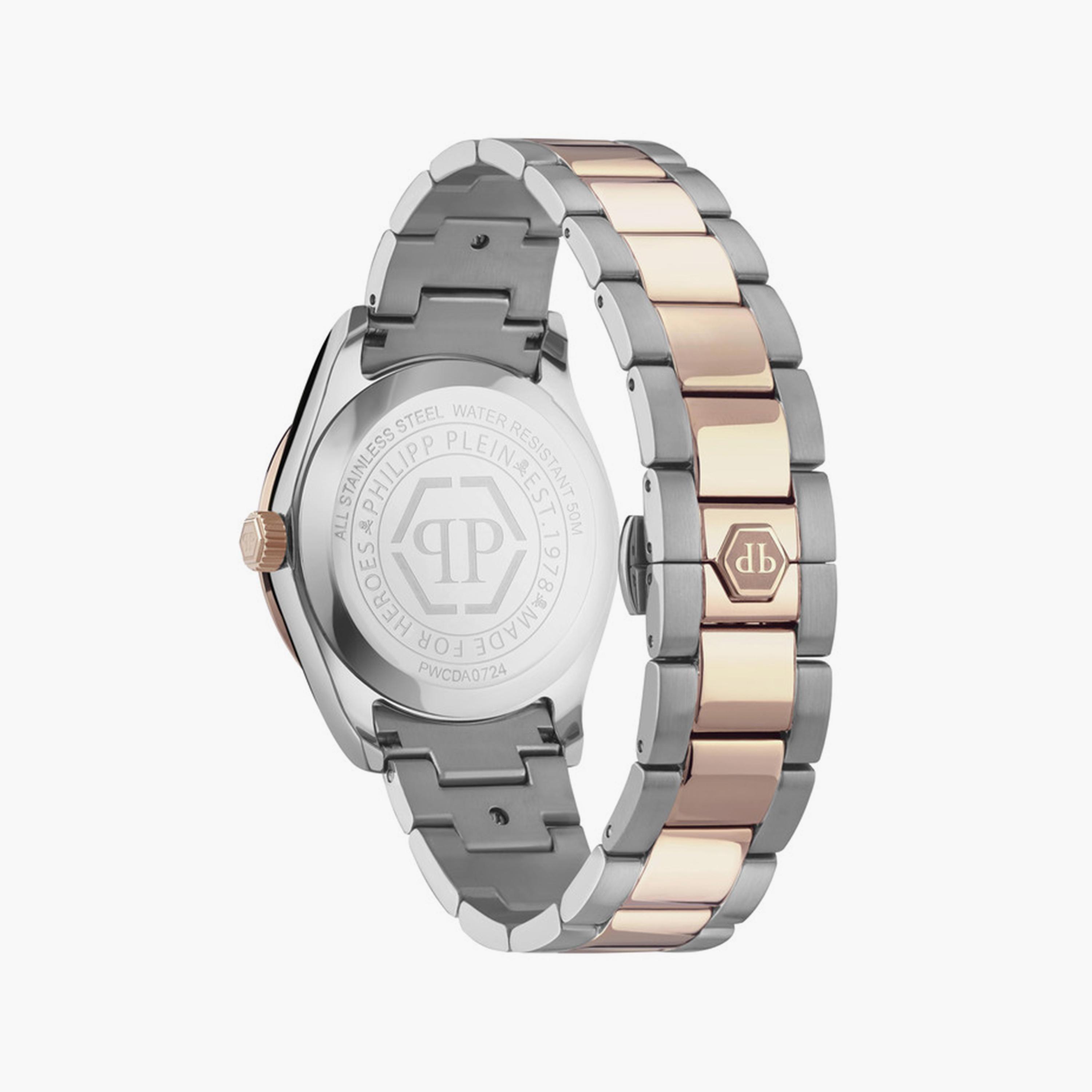 فيليب بلين - ساعة أنالوج للنساء حزام ستانلس ستيل 38 مم ذهبي | PWCDA0724-women-watchesandjewellery-watches-image-3