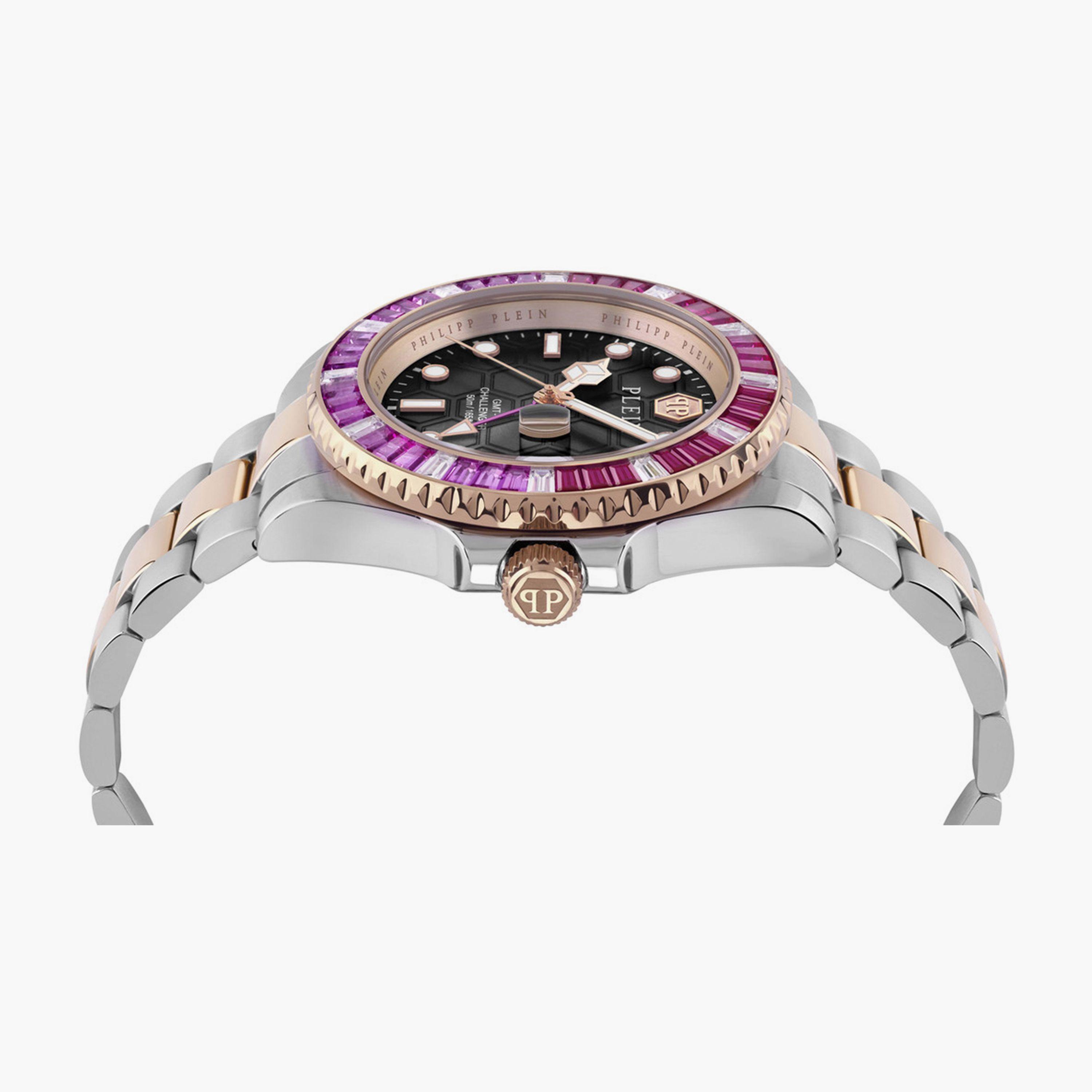 فيليب بلين - ساعة أنالوج للرجال حزام ستانلس ستيل 44 مم ذهبي | PWPZA0424-men-watchesandjewellery-watches-image-2