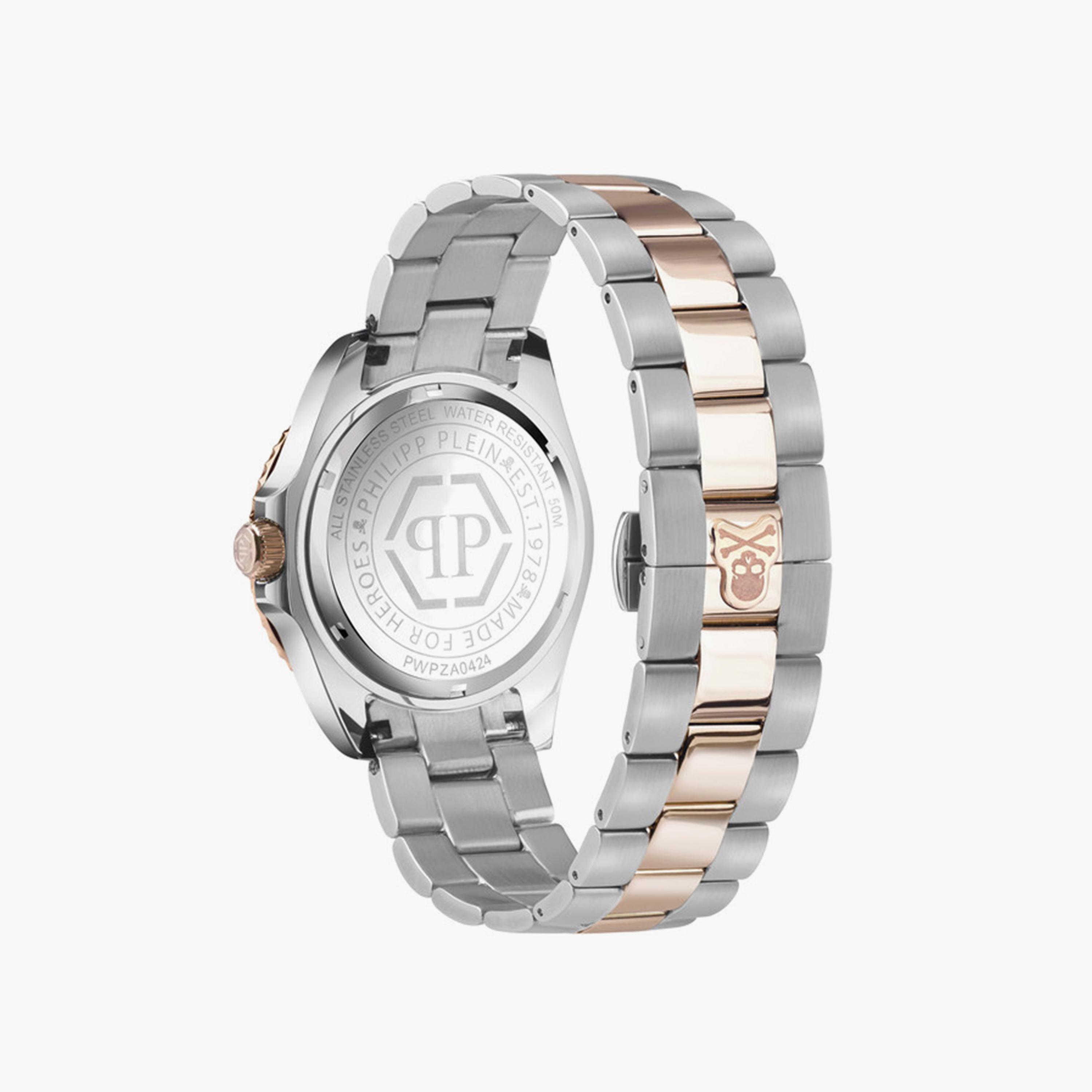 فيليب بلين - ساعة أنالوج للرجال حزام ستانلس ستيل 44 مم ذهبي | PWPZA0424-men-watchesandjewellery-watches-image-3
