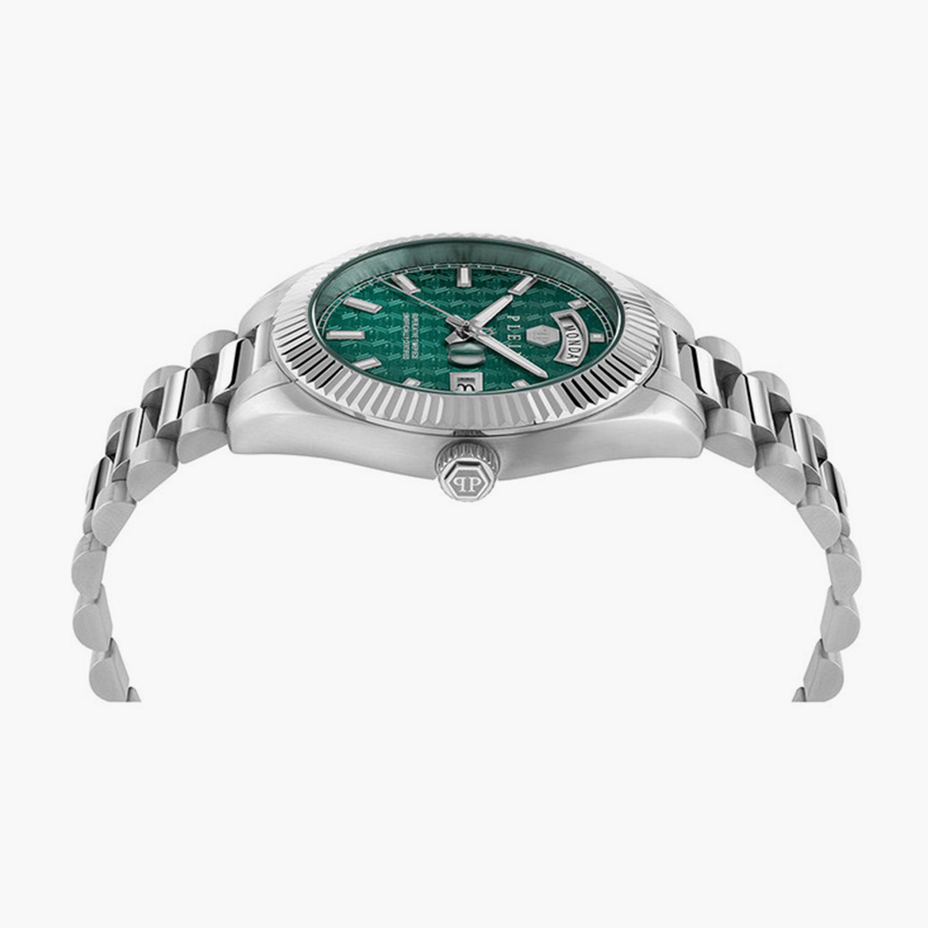 فيليب بلين - ساعة أنالوج للرجال حزام ستانلس ستيل 42 مم فضي | PWPNA0124-men-watchesandjewellery-watches-image-2