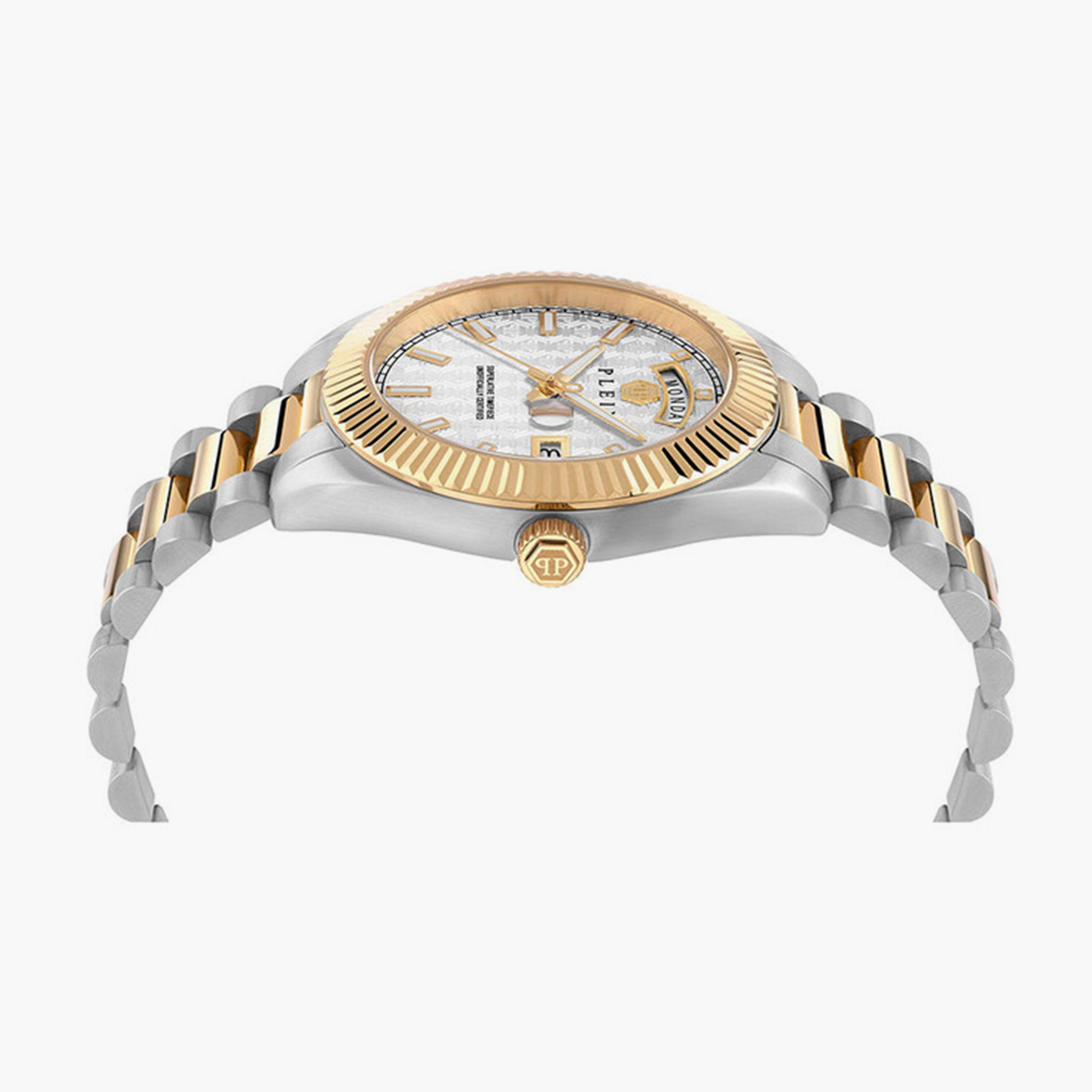 فيليب بلين - ساعة أنالوج للرجال حزام ستانلس ستيل 42 مم ذهبي | PWPNA0324-men-watchesandjewellery-watches-image-2