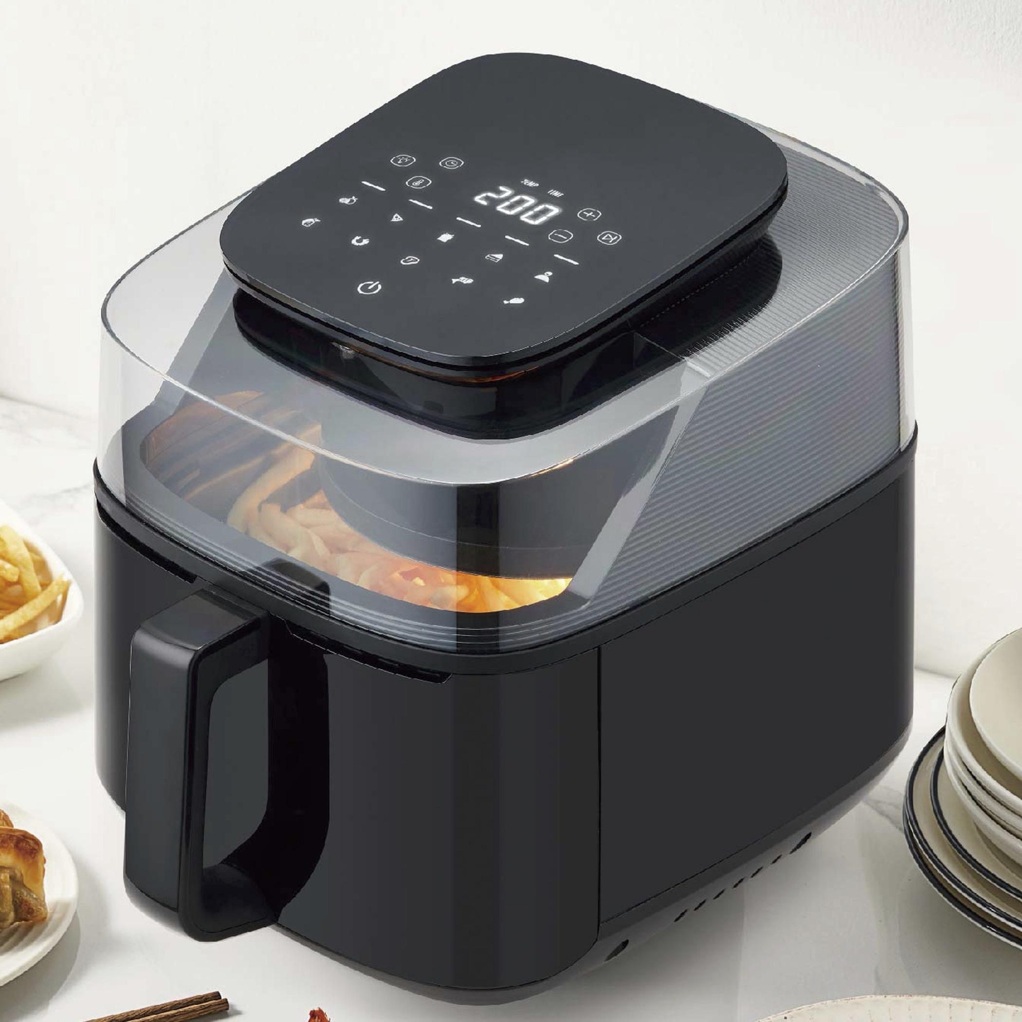 Prestige 1500W Air Fryer with Transparent Window - 5.5 L