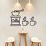Fame 3-Piece Coffee Acrylic Wall Plaque Set - 80x100 cm-promo_HC_SA_discountpromo_20042020-image-1