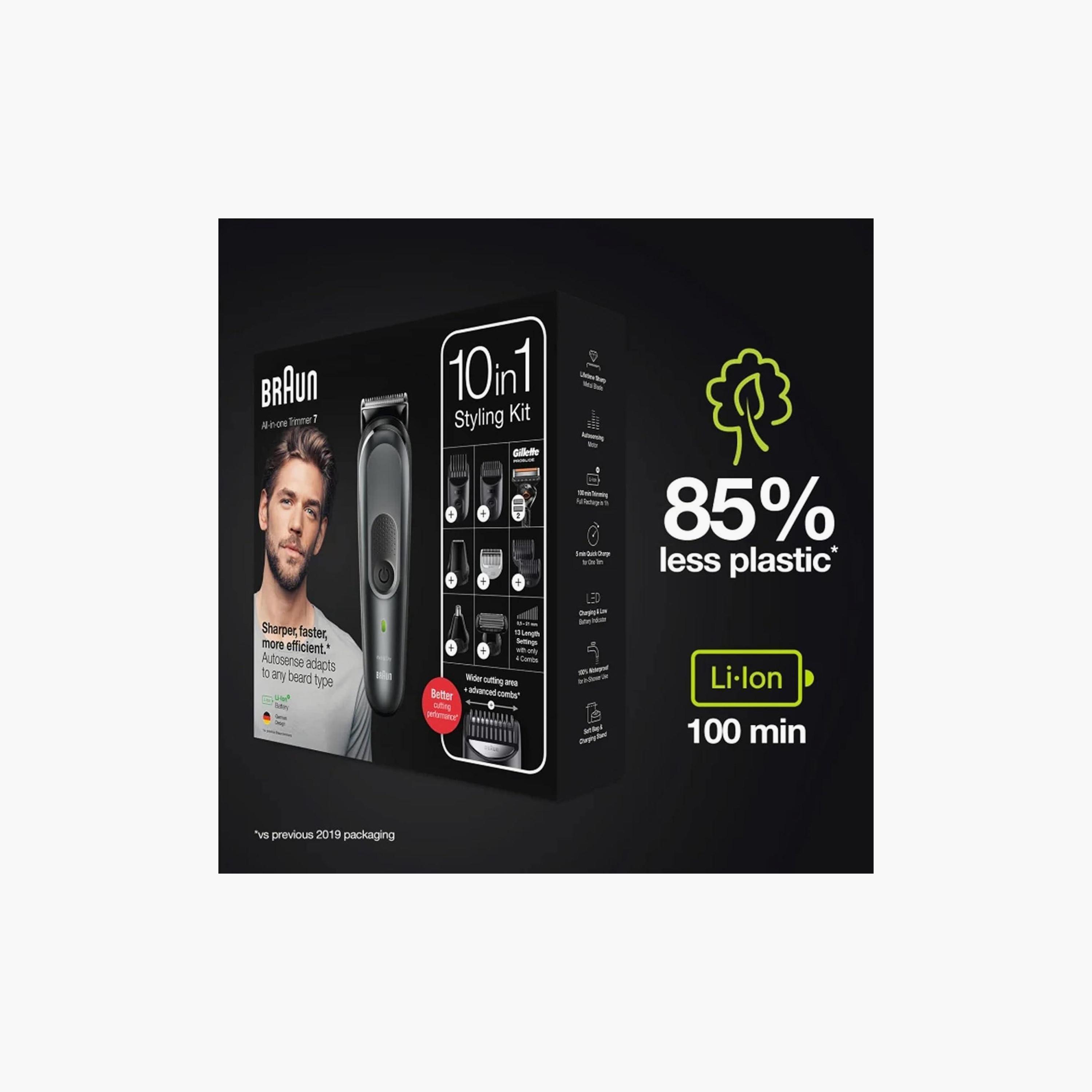 ماكينة حلاقة اللحية MGK7331 10 في 1 من براون + ماكينة حلاقة جيليت بروجلايد | MGK-7331-beautyandpersonalcare-mens-shaving-image-4