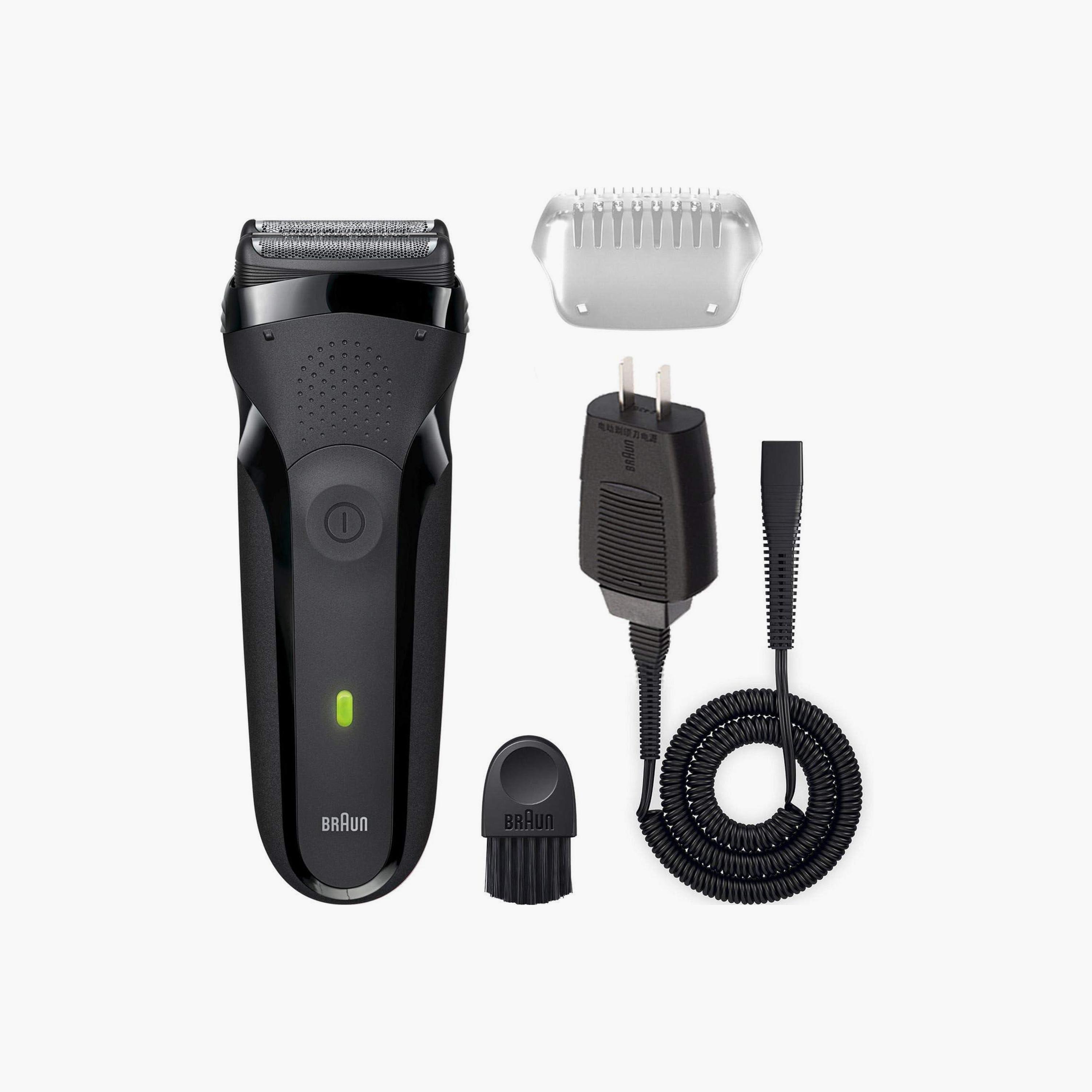 ماكينة حلاقة كهربائية قابلة لإعادة الشحن من سلسلة 3 300S باللون الأسود من براون | SHAVER300S-beautyandpersonalcare-mens-shaving-image-3
