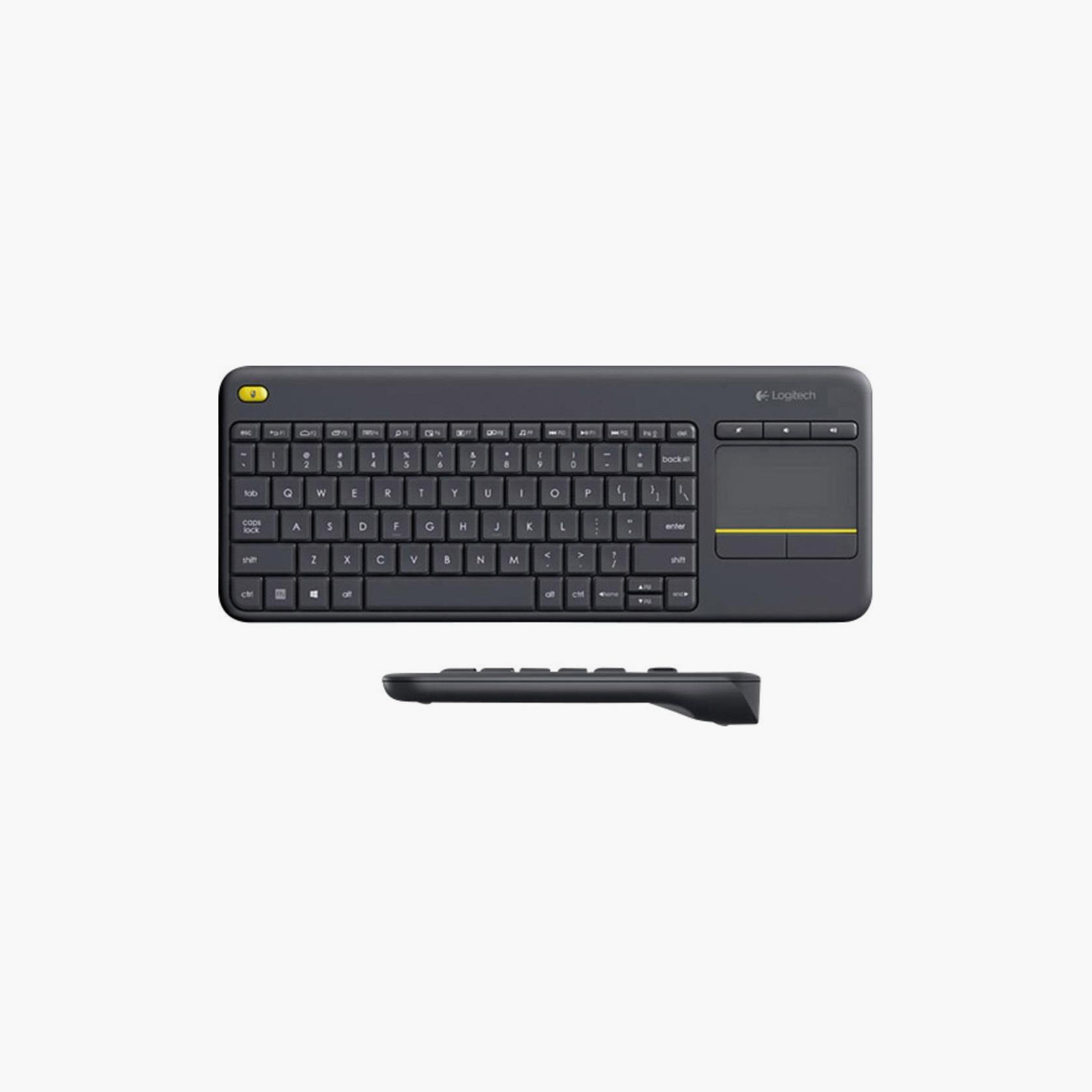 Logitech Wireless Touch Keyboard K400 Plus Black | 920-007153-electronics-accessories-computeraccesories-image-1