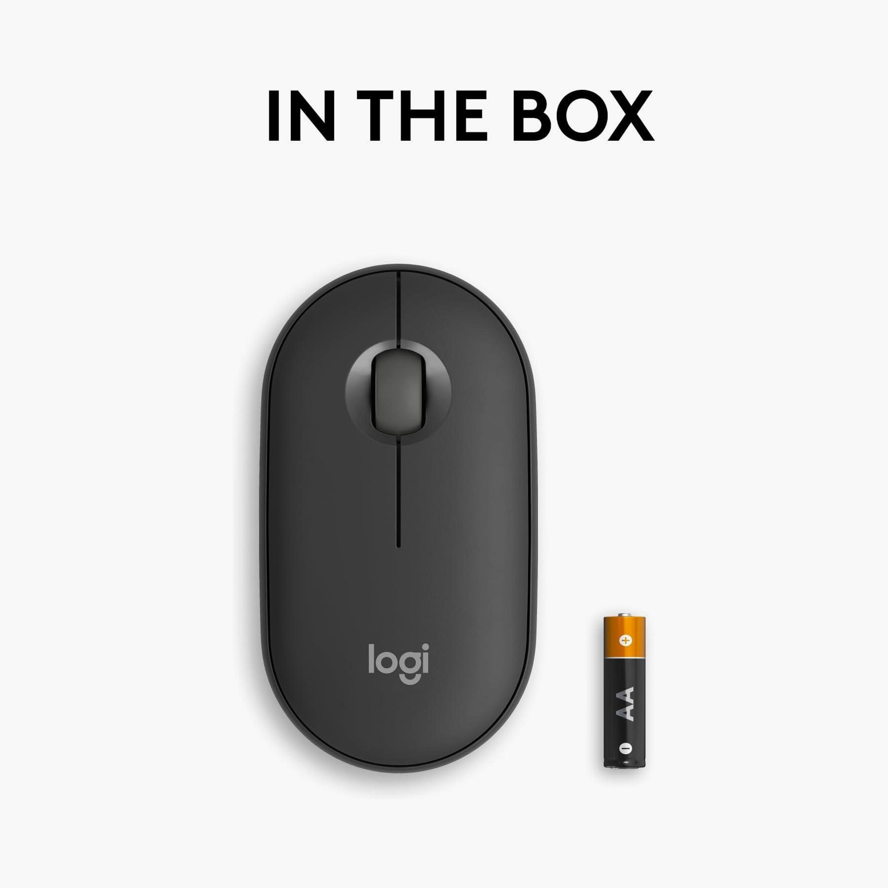 Logitech Pebble Mouse 2 M350s Slim Bluetooth Wireless Mouse Graphite | 910-007015-electronics-accessories-computeraccesories-image-1
