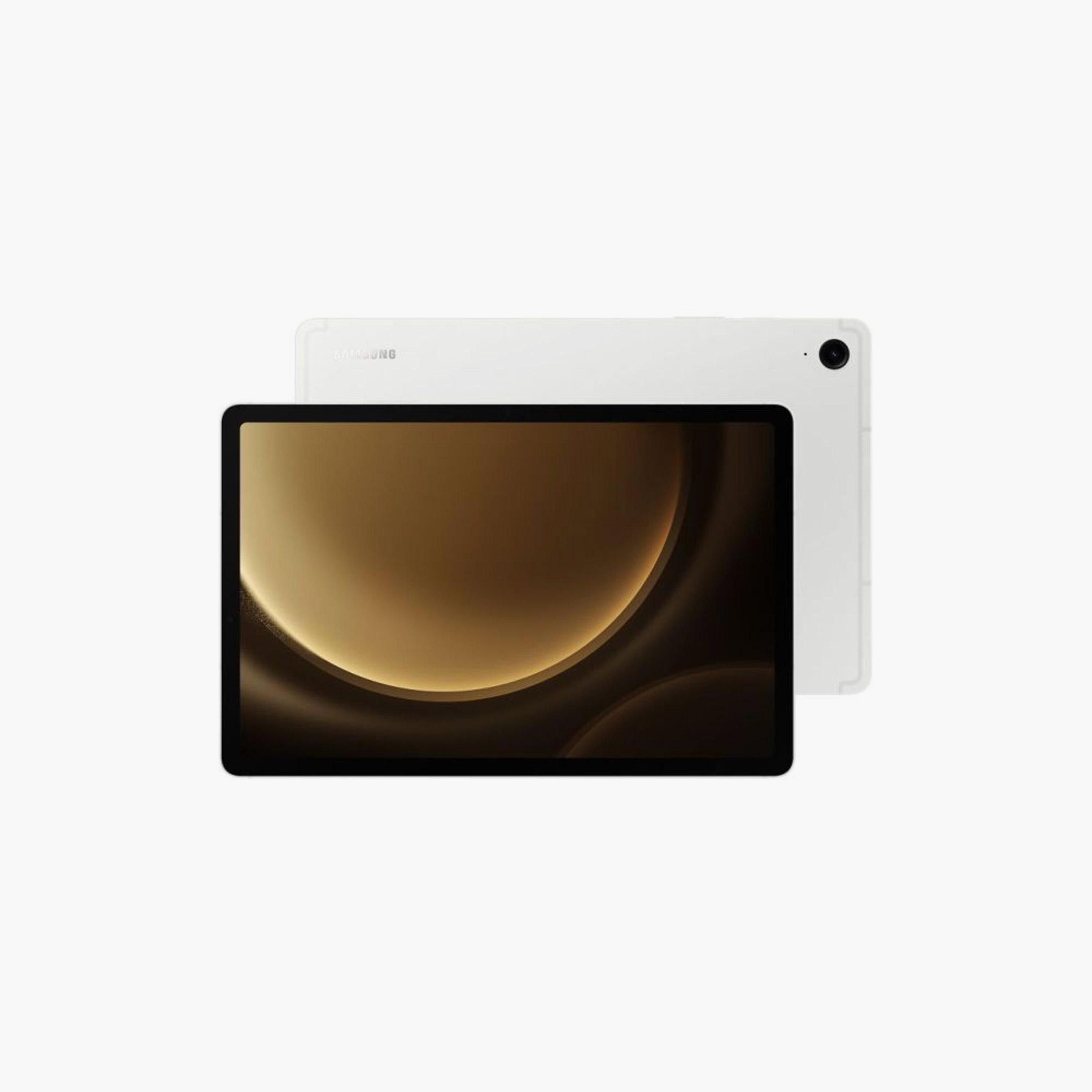 تابلت سامسونج جالكسي تاب S9 FE+ - واي فاي 128 جيجا 6 جيجا 10.9 بوصة فضي | SM-X510NZSAMEA-electronics-tablets-image-1