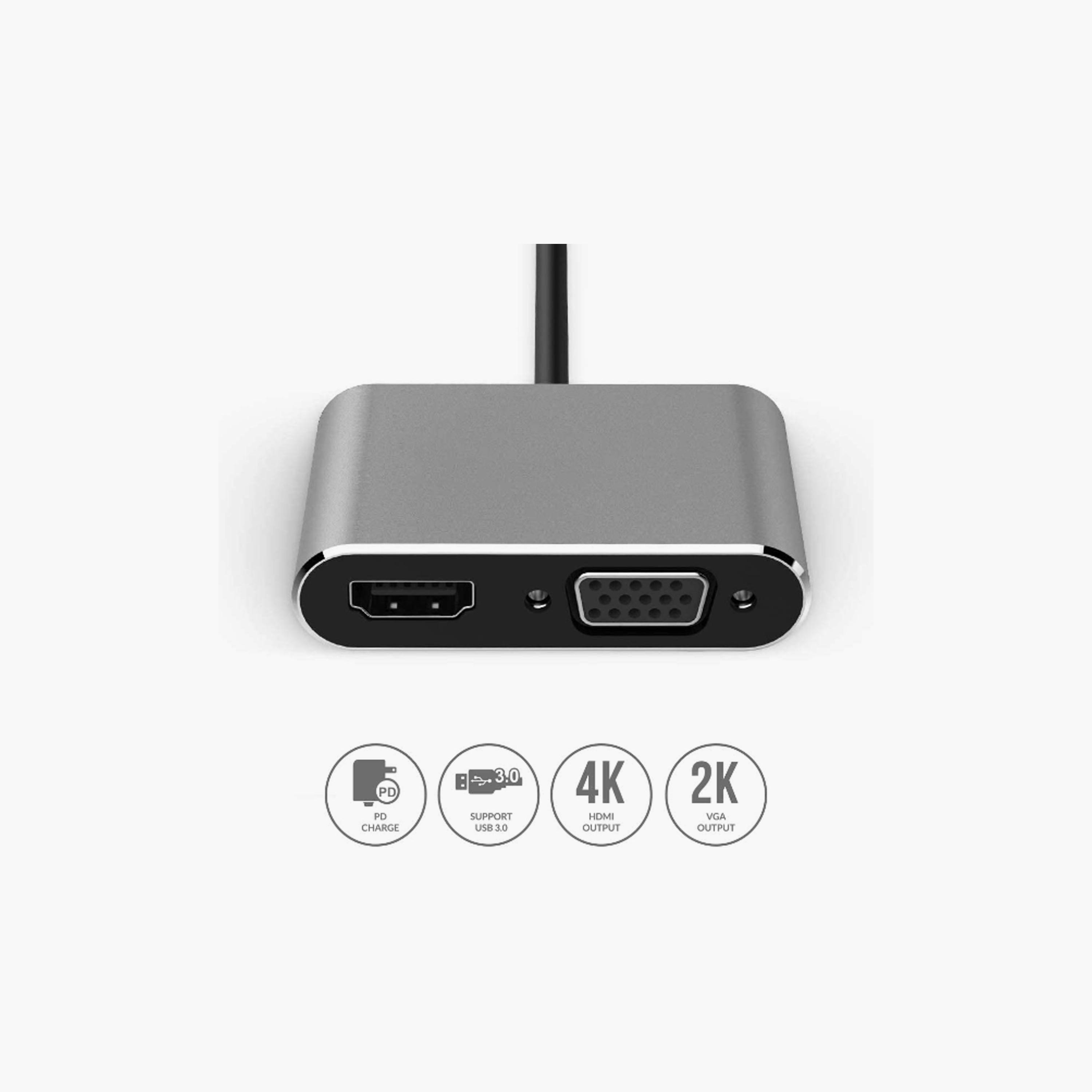 Trands Adapter TR-CA5857 Grey | TR-CA5857-electronics-accessories-mobileaccesories-image-3