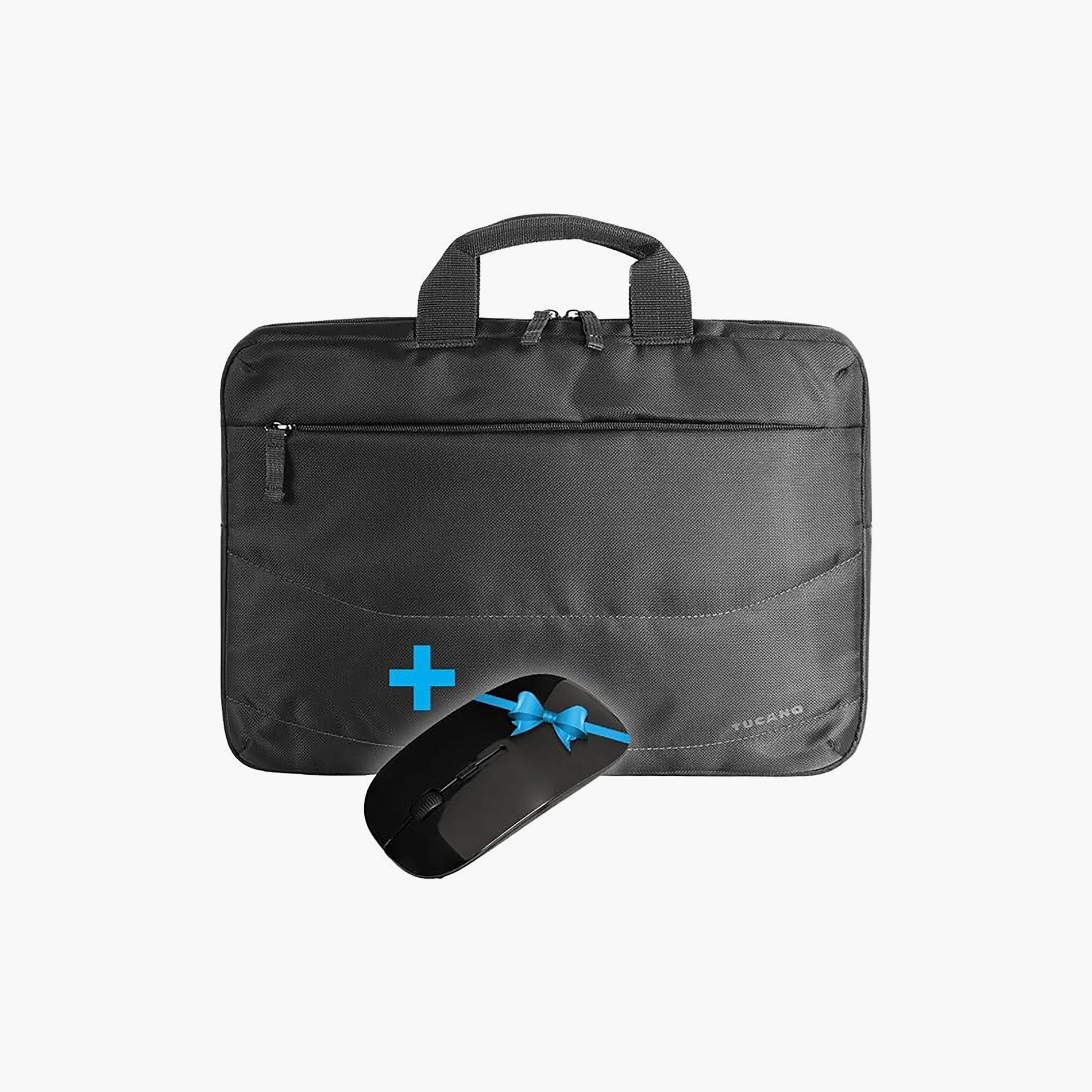 Tucano Idea Topload Notebook 15.6 Inch + Wireless Mouse Black | BU-BIDEA-WM-women-bagsandwallets-handbags-image-1